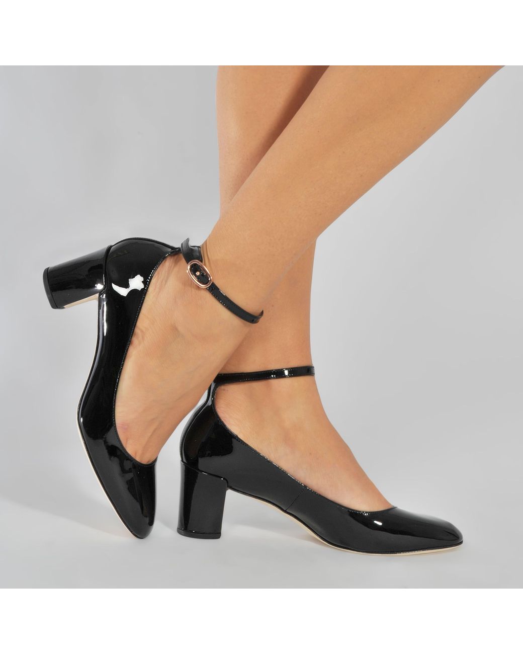 Repetto Electra Patent Mary Jane in Black | Lyst