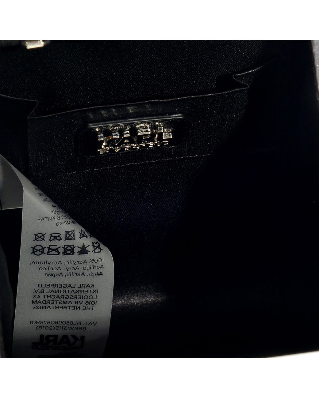 Karl Lagerfeld K/Autograph Minaudiere Whip Clutch Bag