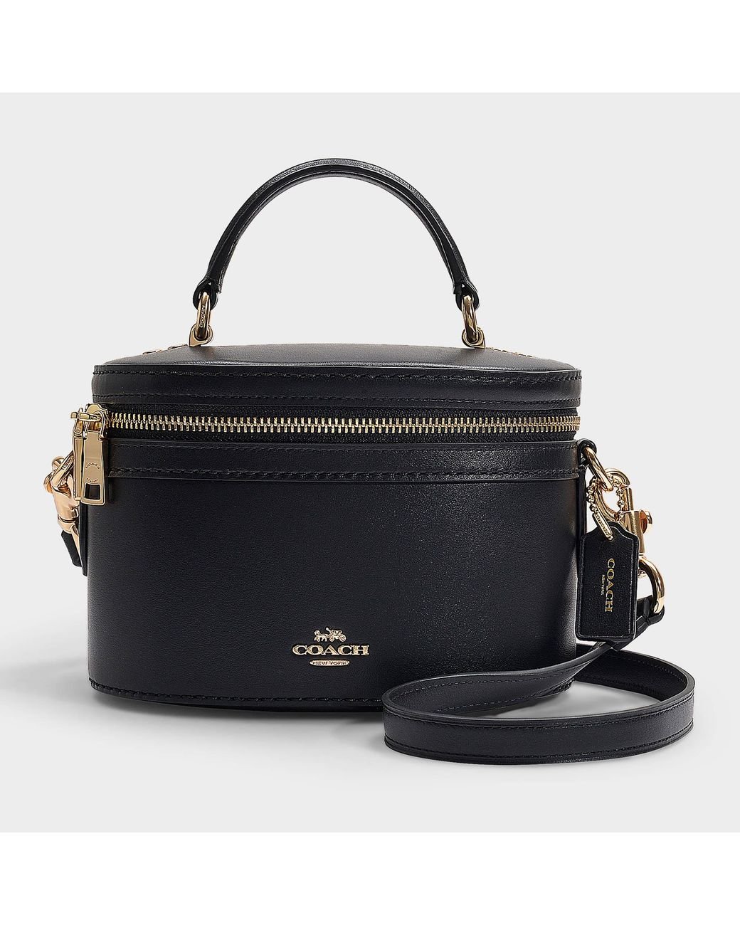 COACH Trail Crossbody Bag In Black Refined Calf Leather Lyst Canada