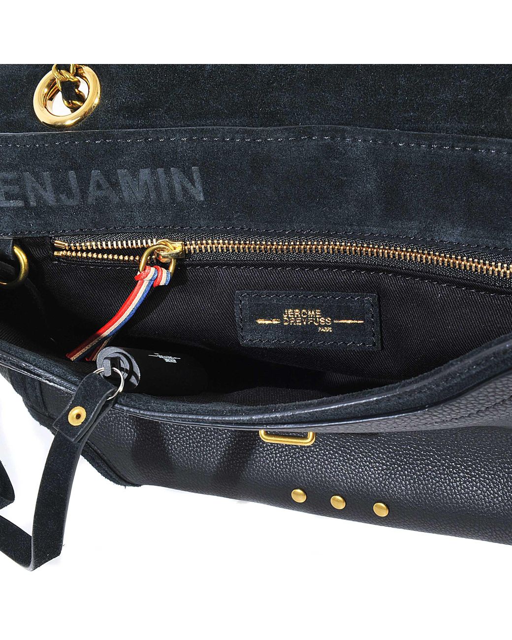 Jérôme Dreyfuss Benjamin Bag In Calfskin in Black | Lyst