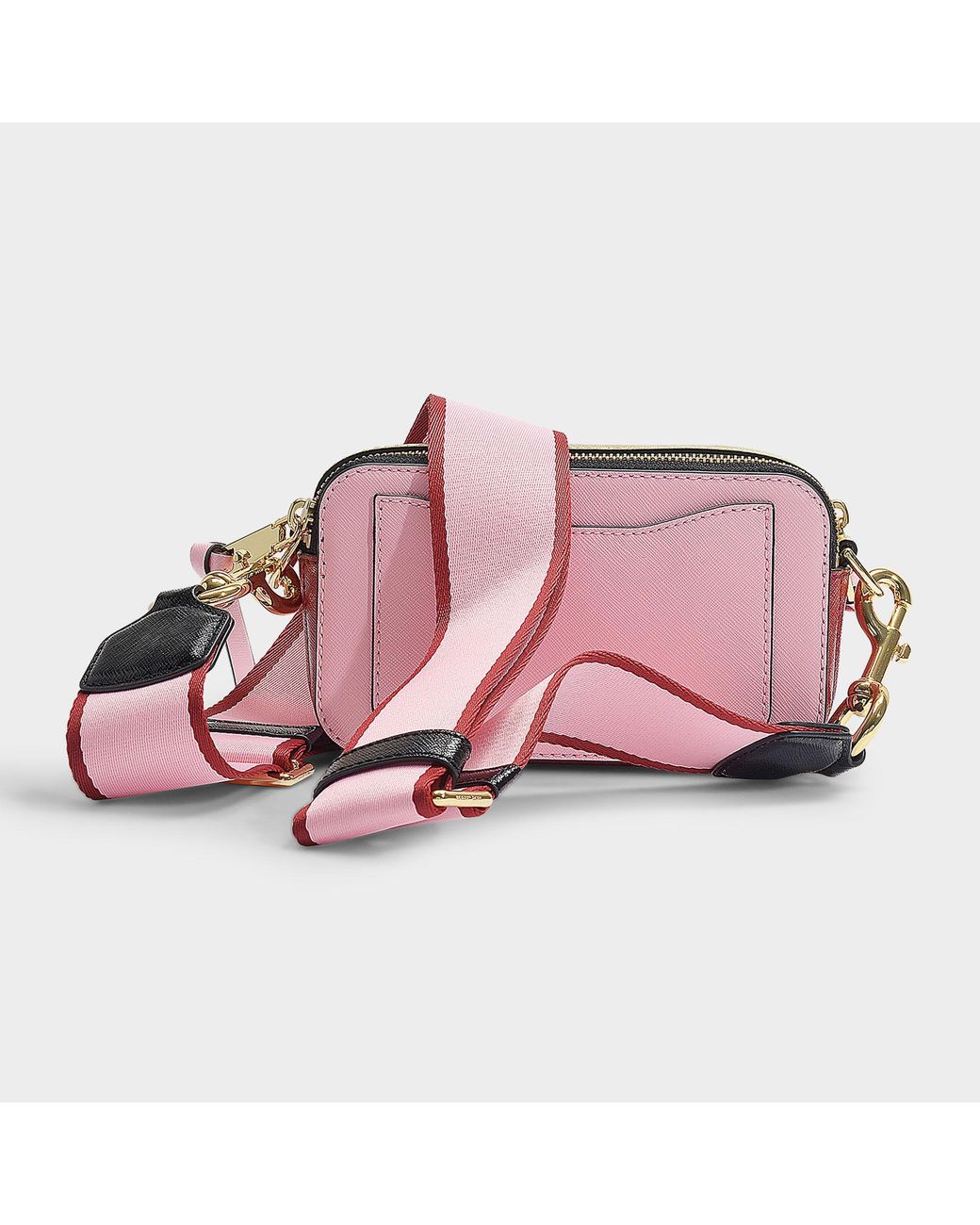 3D model Marc Jacobs Snapshot Bag Leather Pink VR / AR / low-poly