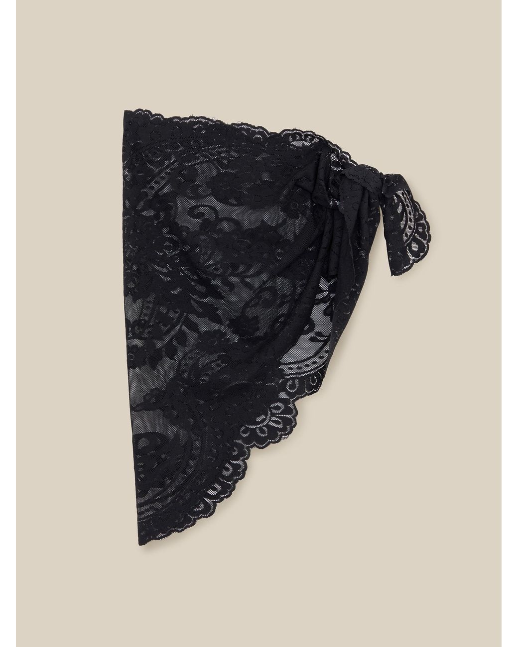 Monsoon Blue Luna Lace Waist Scarf