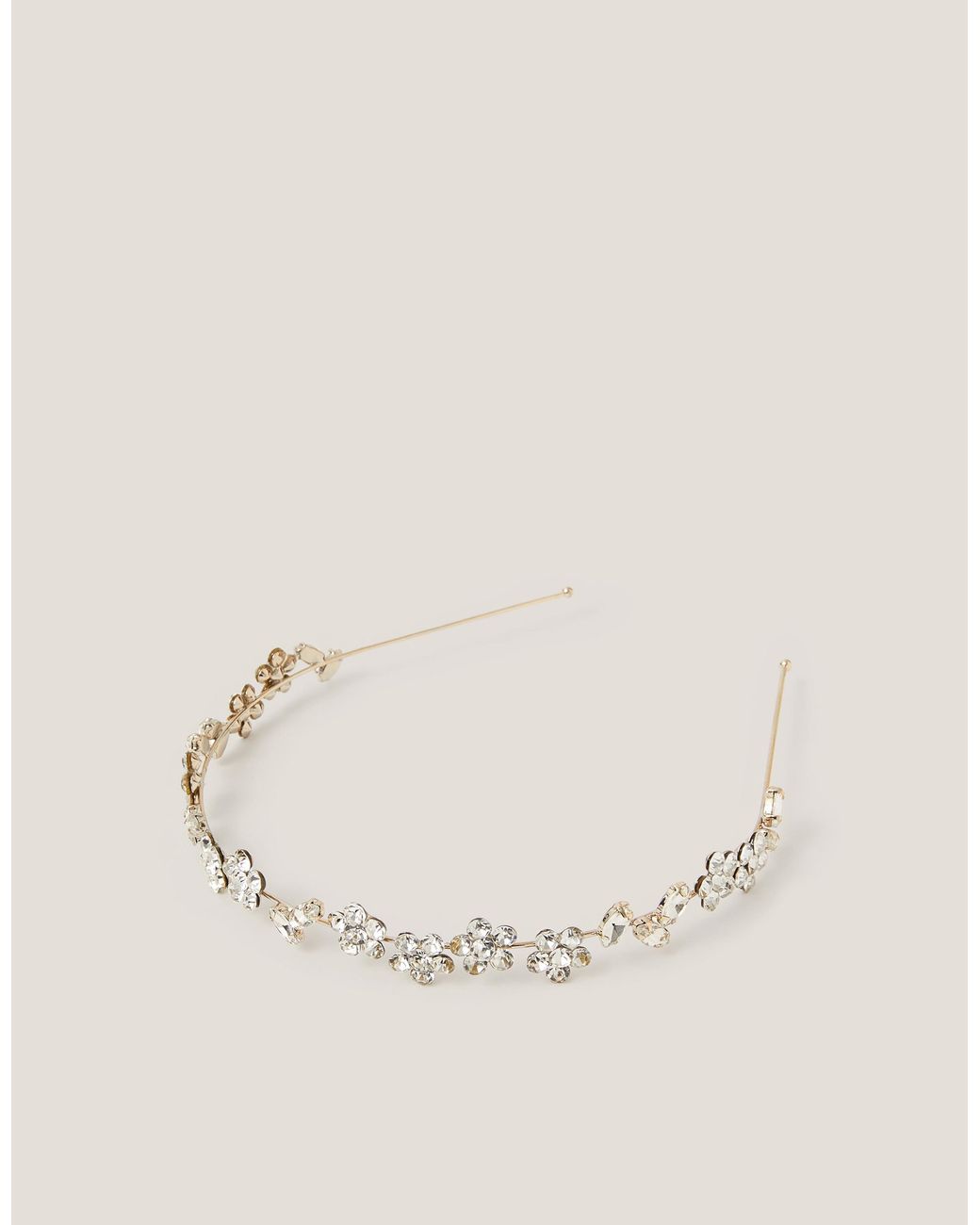 Monsoon Natural Jewel Flower Bridesmaid Headband