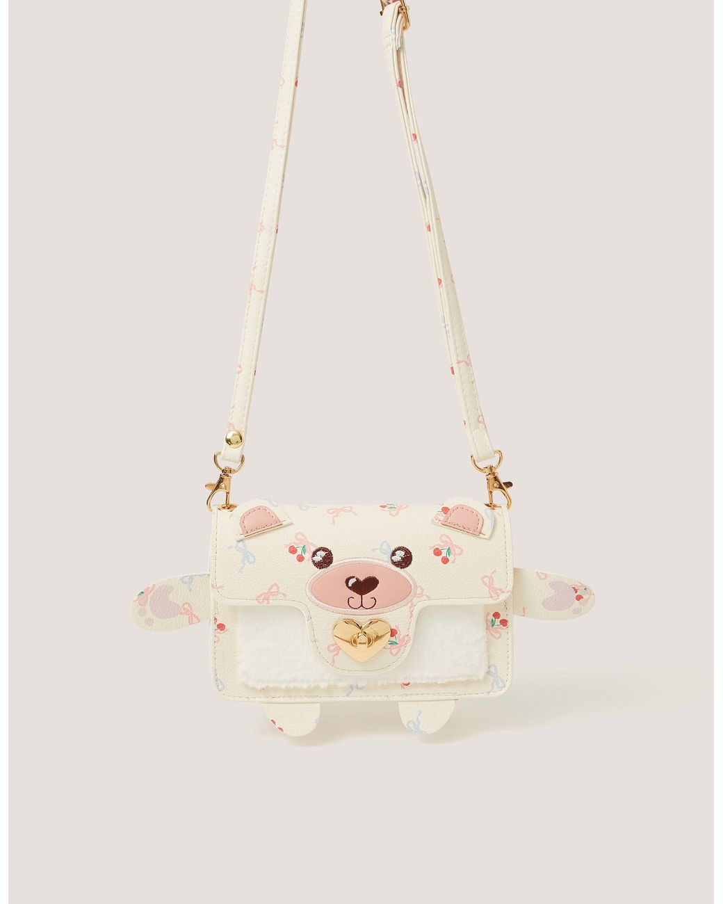 Monsoon Natural Cherry Bear Bag