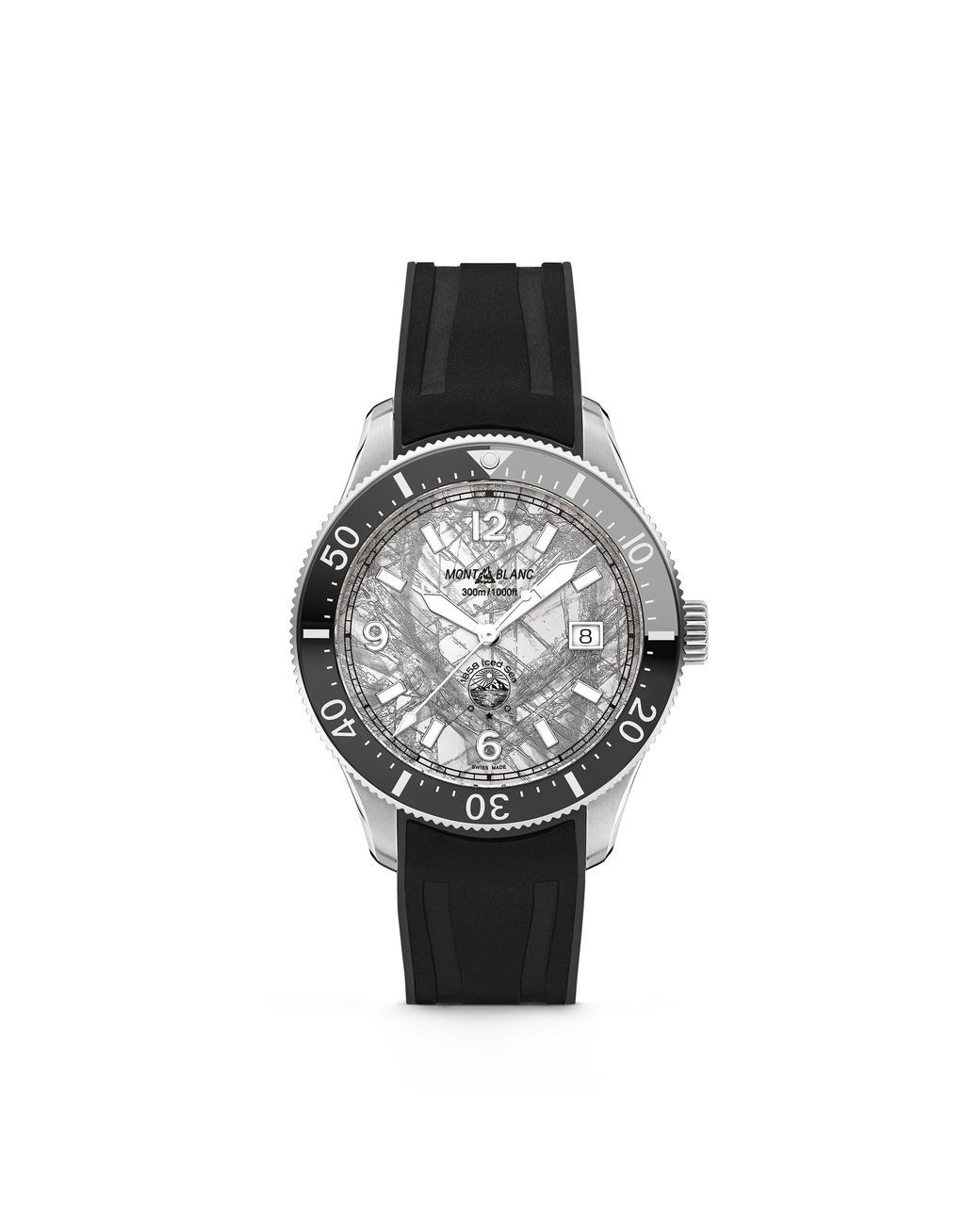 Montblanc Iced Sea Automatic Date in Black für Herren