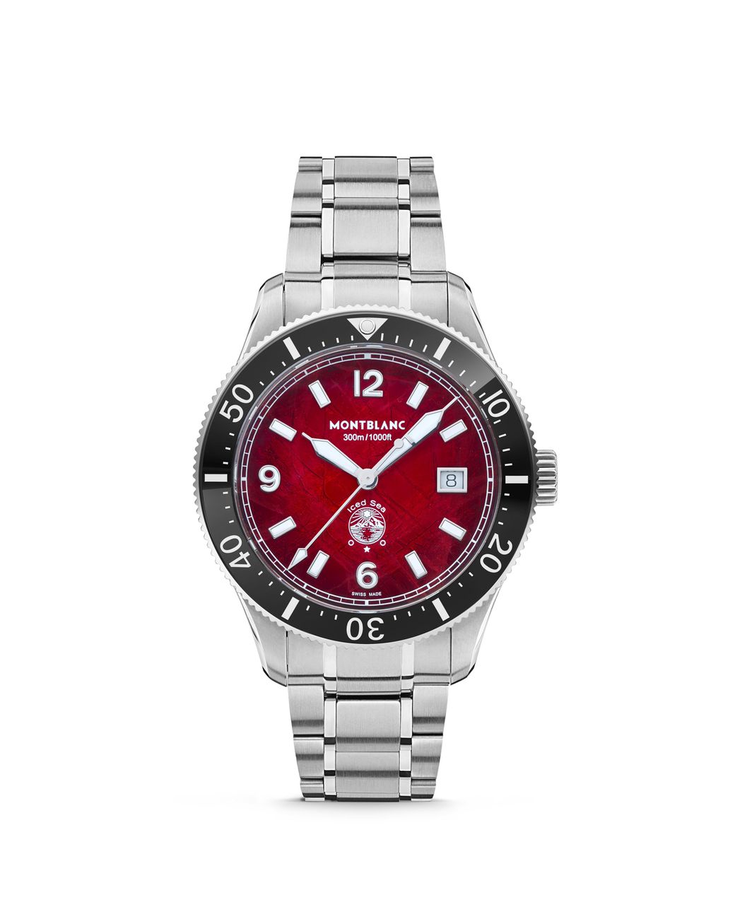 Montblanc Metallic Iced Sea Automatic Date