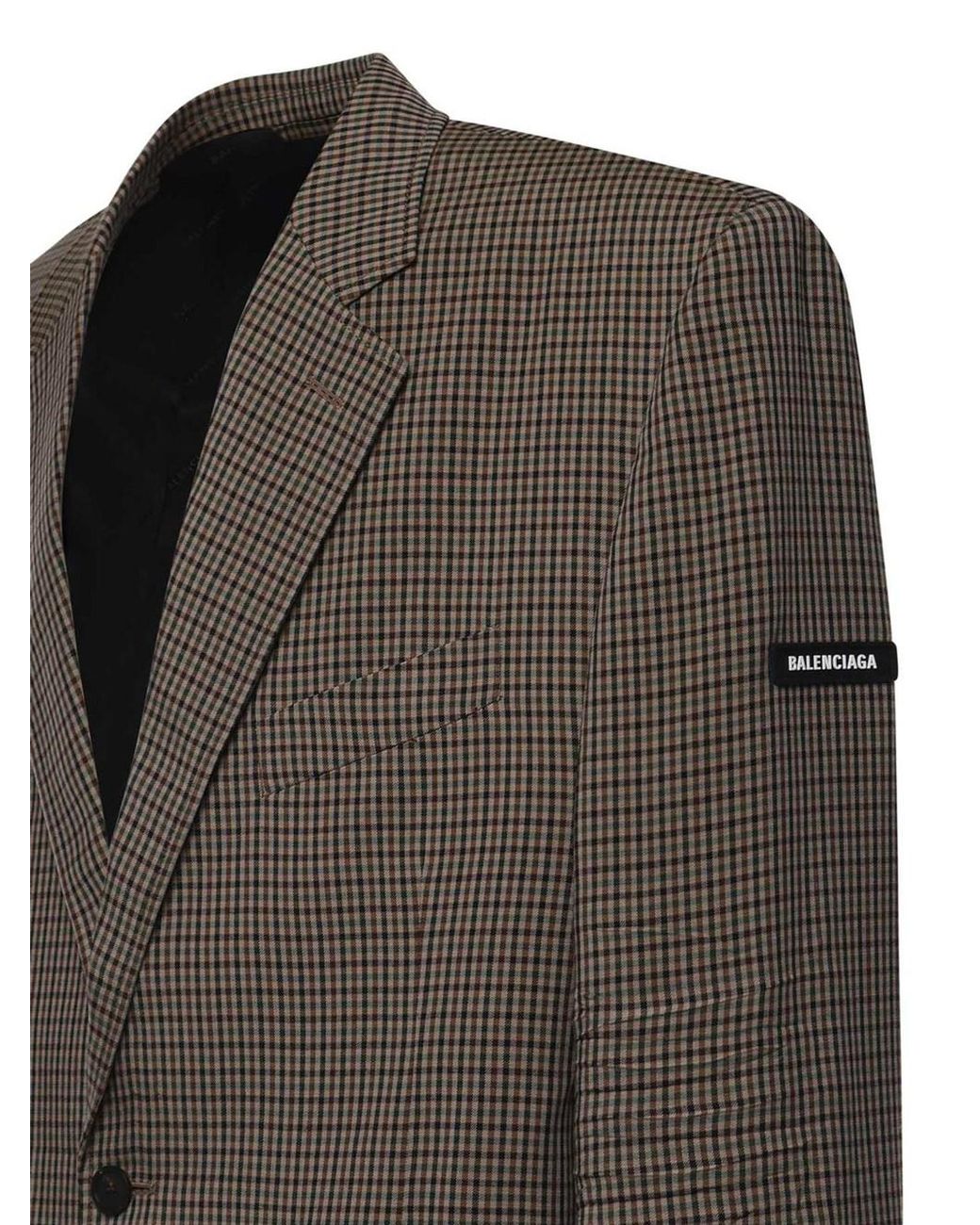 Balenciaga Black Washed Sb Jacket for men