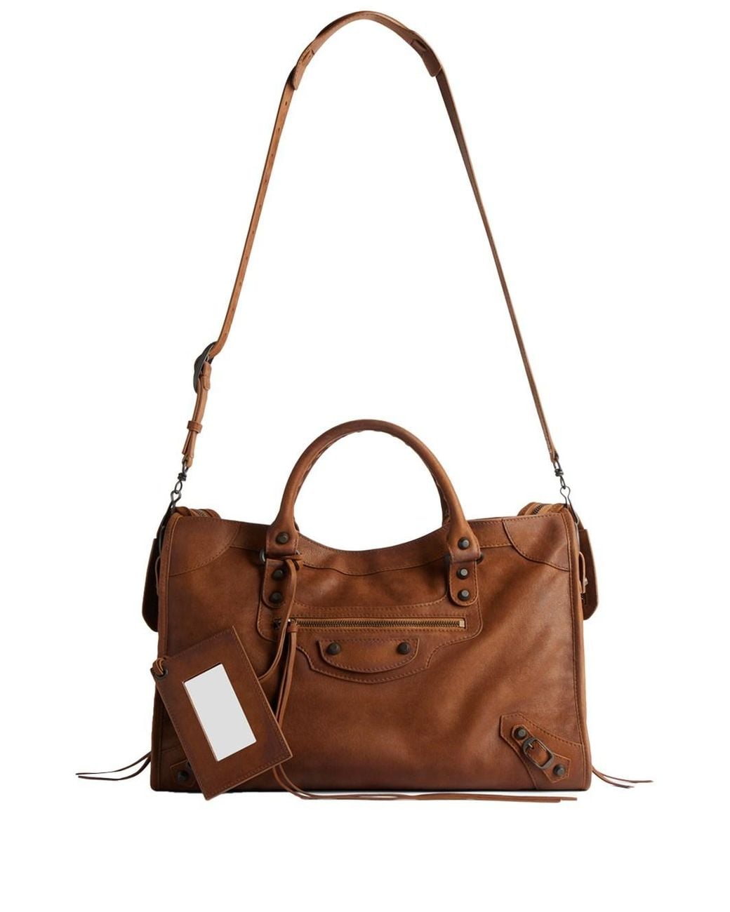 Balenciaga Brown Medium Le City Bag