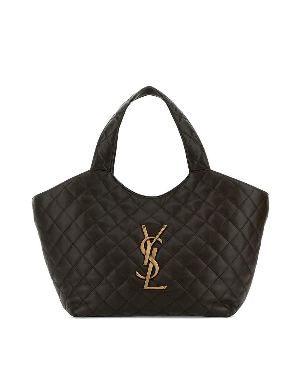 Saint Laurent Black Icare Medium Bag