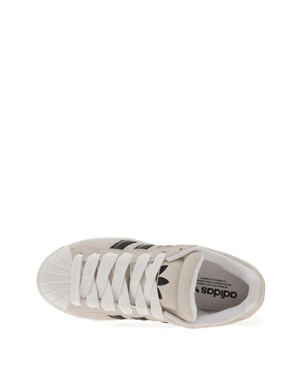Adidas Originals White Superstar St Sneakers