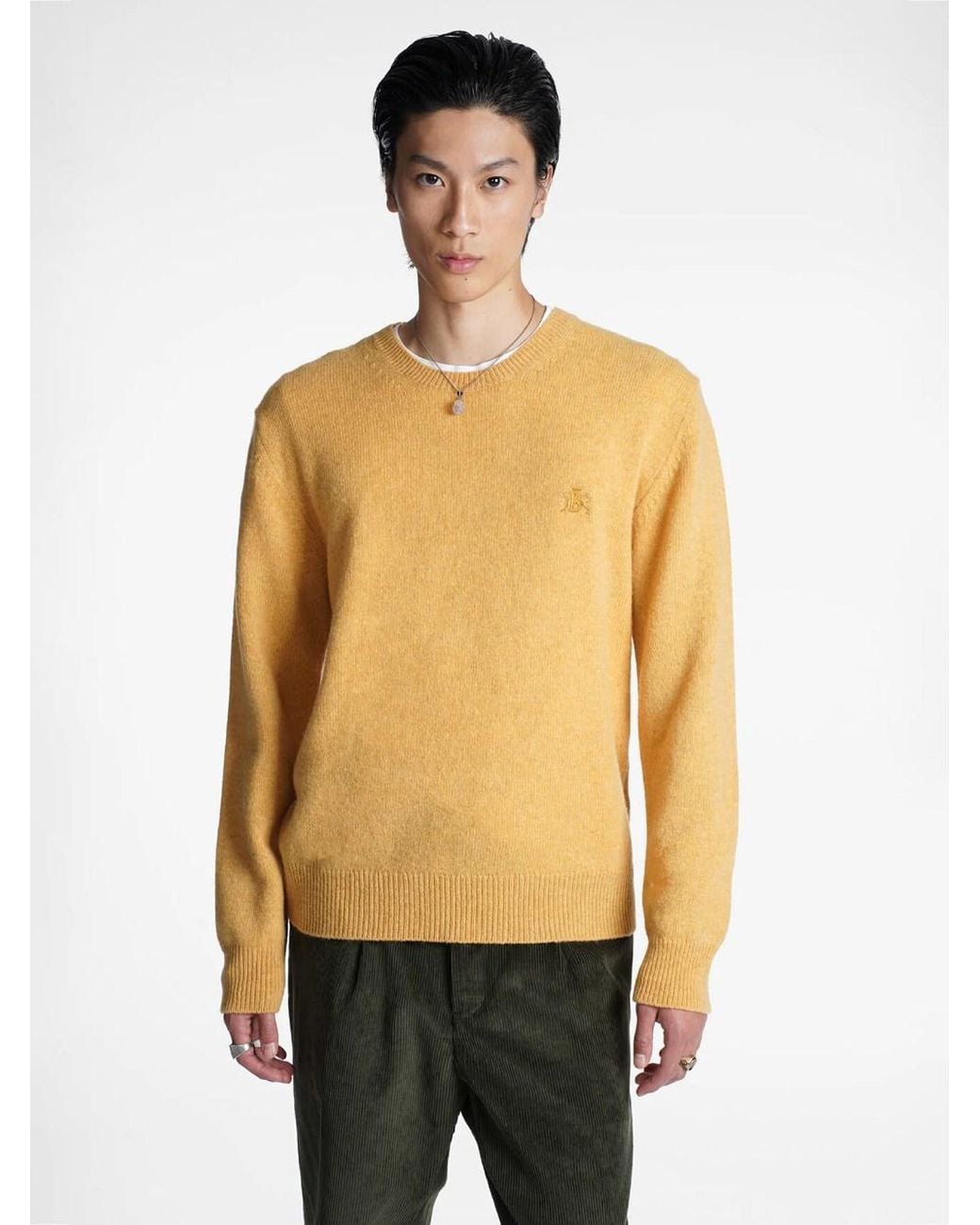 Pullover di Baracuta in Orange da Uomo