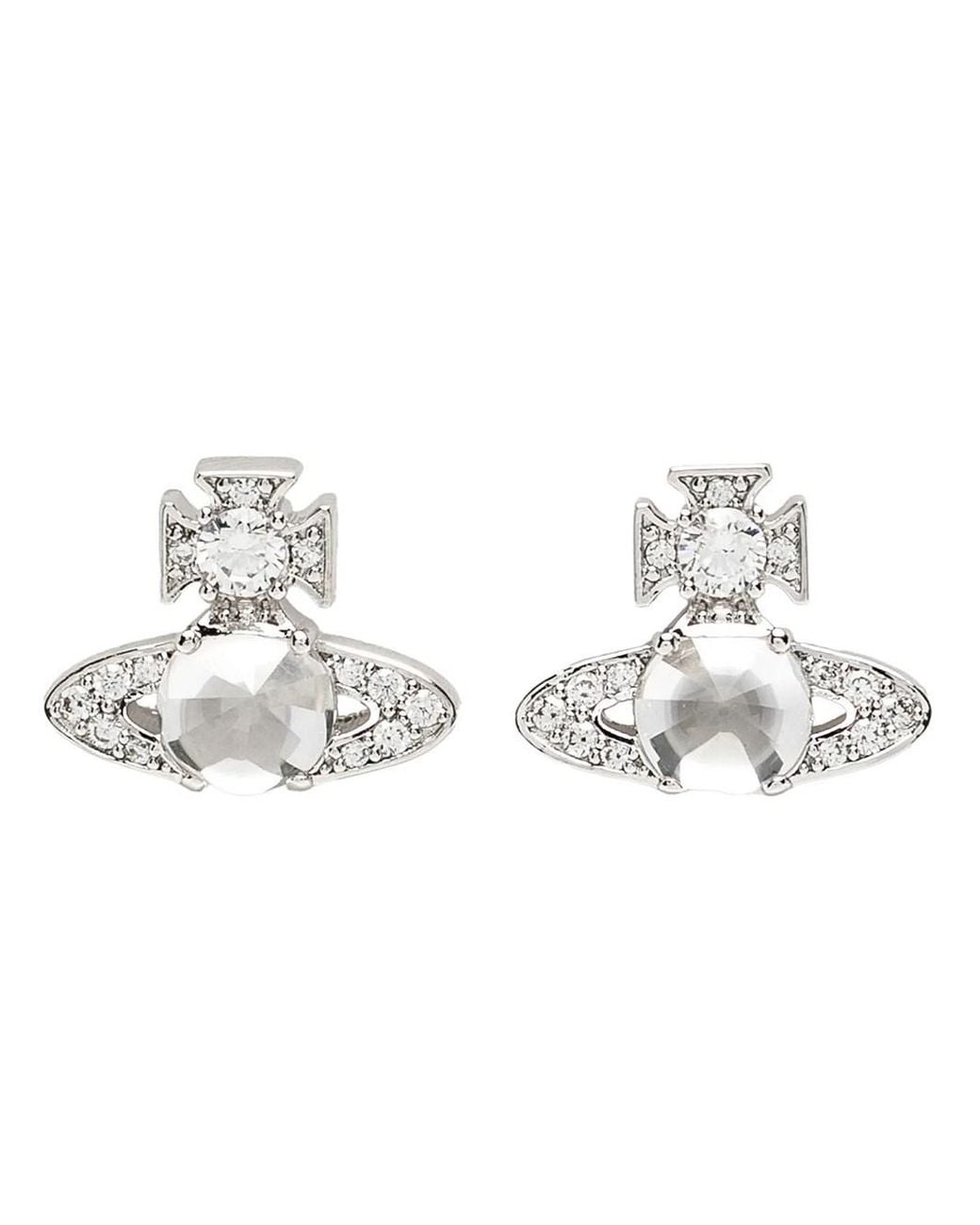 Vivienne Westwood Metallic Ondina Earrings