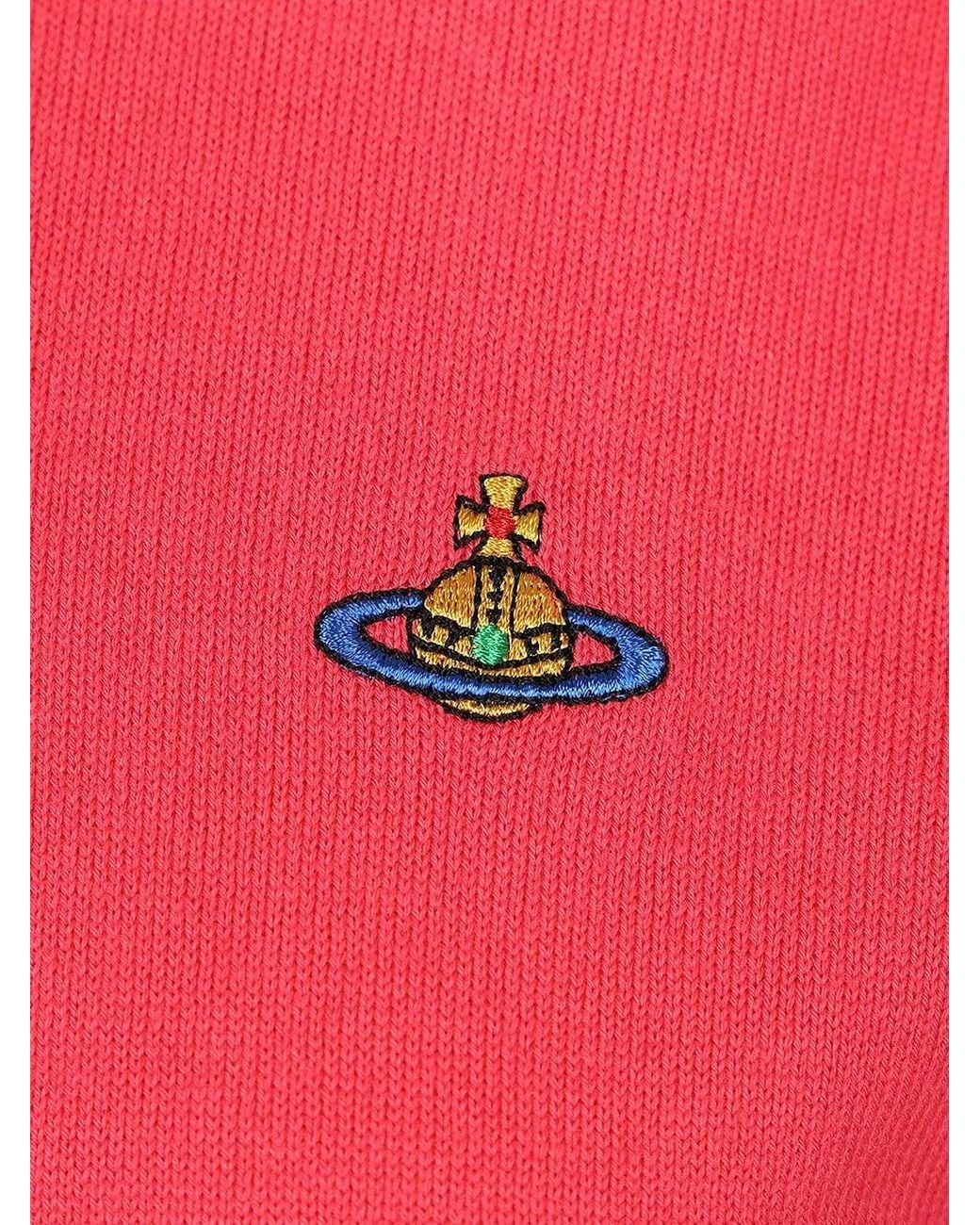 Vivienne Westwood Red Bea Cashmere Blend Cropped Cardigan