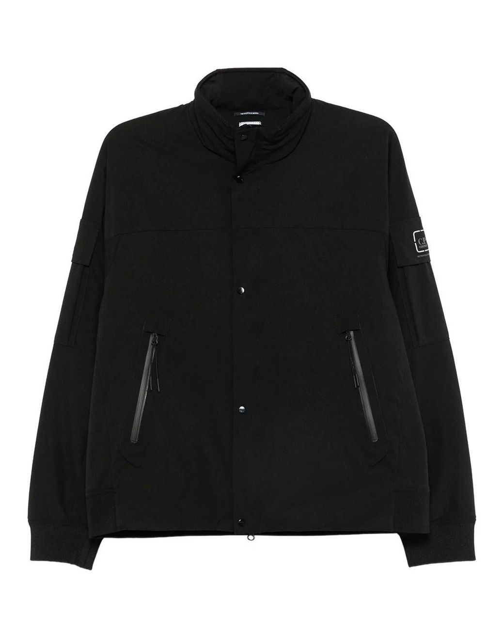 C P Company Black C.P.Company Giacca Metro-Tek Con Cappuccio for men