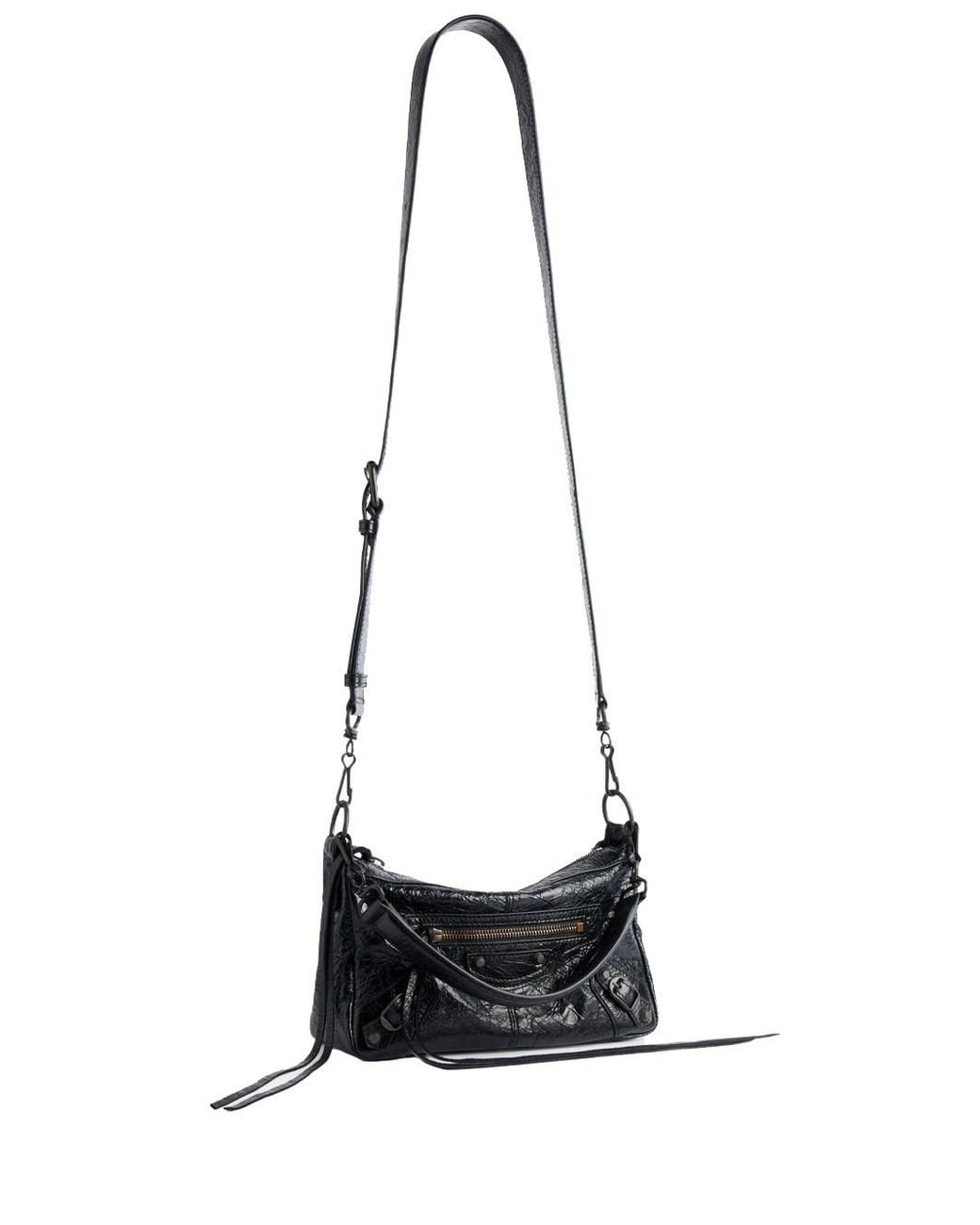 Balenciaga Black Le City Moto Mini