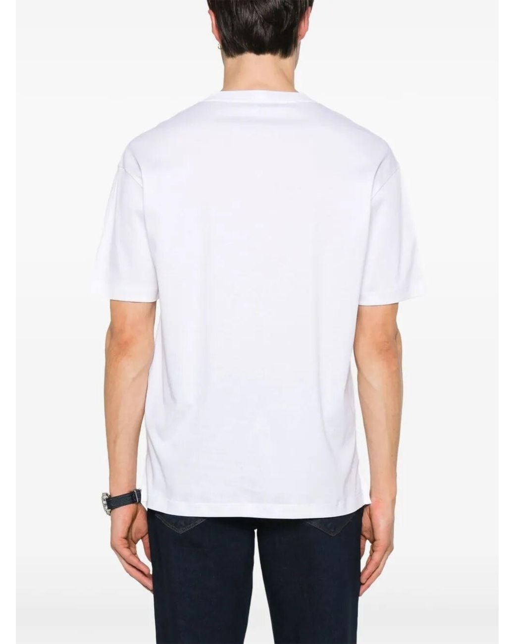 Giorgio Armani White T-Shirt Clothing for men