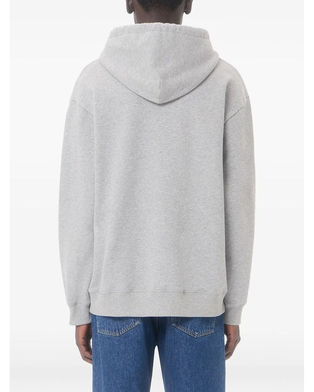 Valentino Garavani Gray Hooded Sweatshirt for men