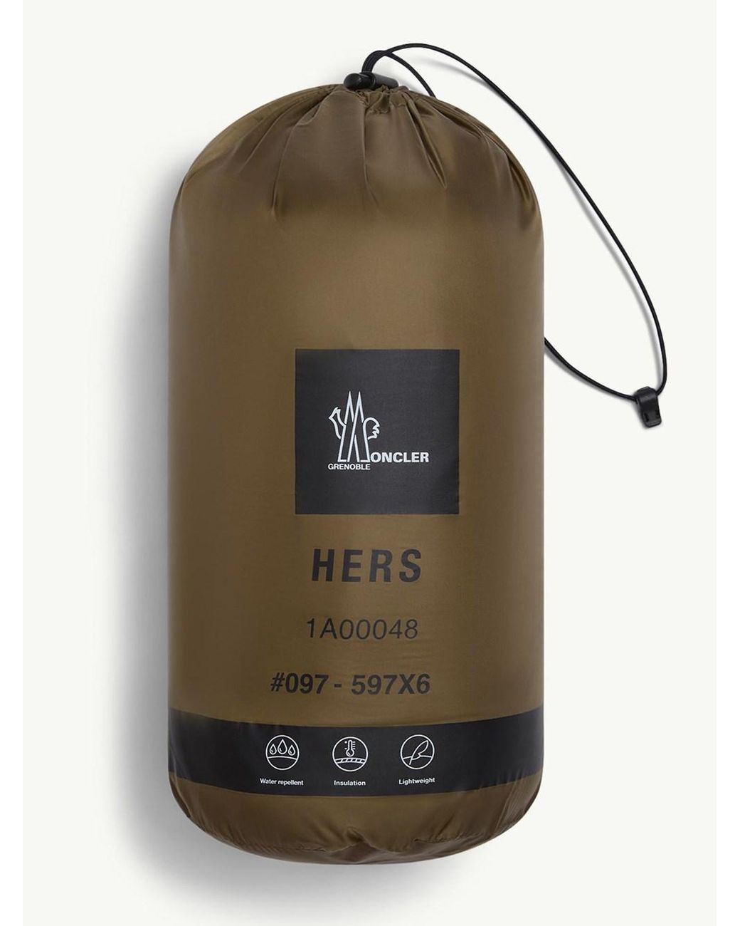 Moncler Green Grenoble Hers Packable Down Ski Jacket for men