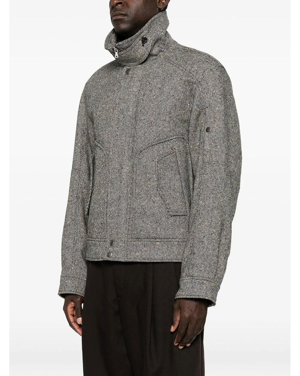 Dries Van Noten Gray Giacca "Vince" for men