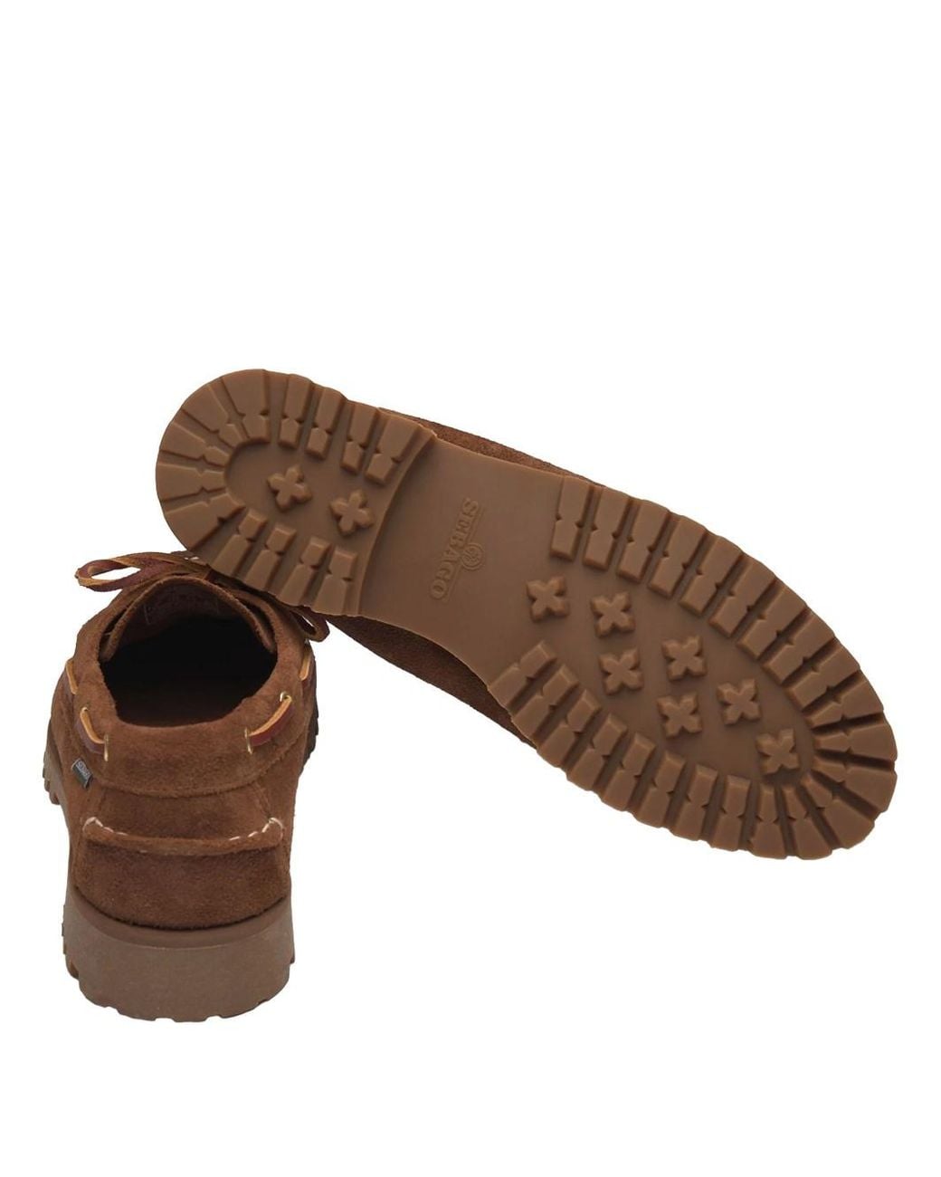 Sebago Brown Ranger Artisan Ox Suede Loafers for men