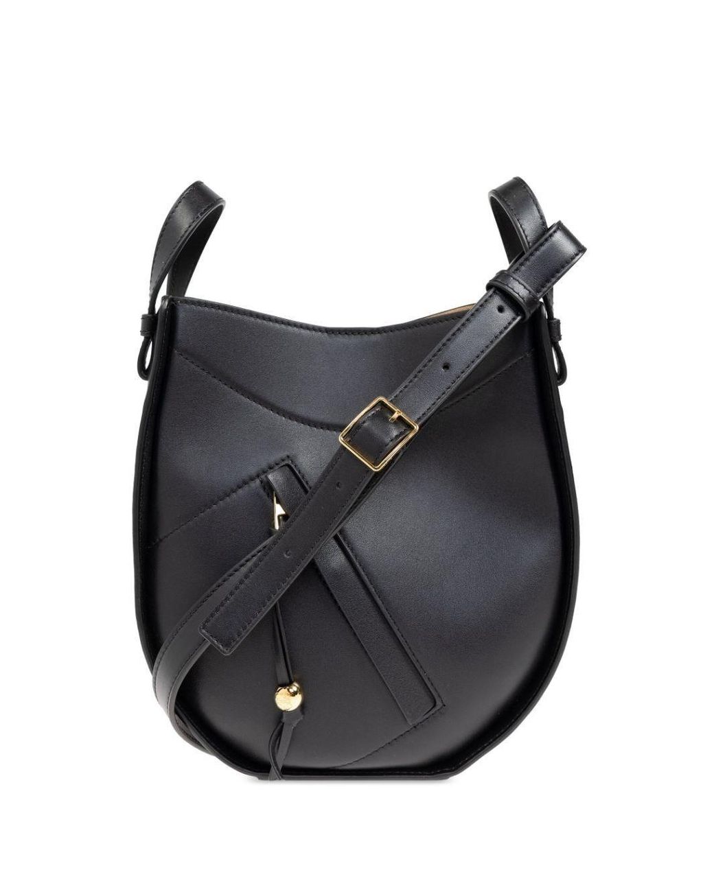 Loewe Black Hammock Leather Shoulder Bag