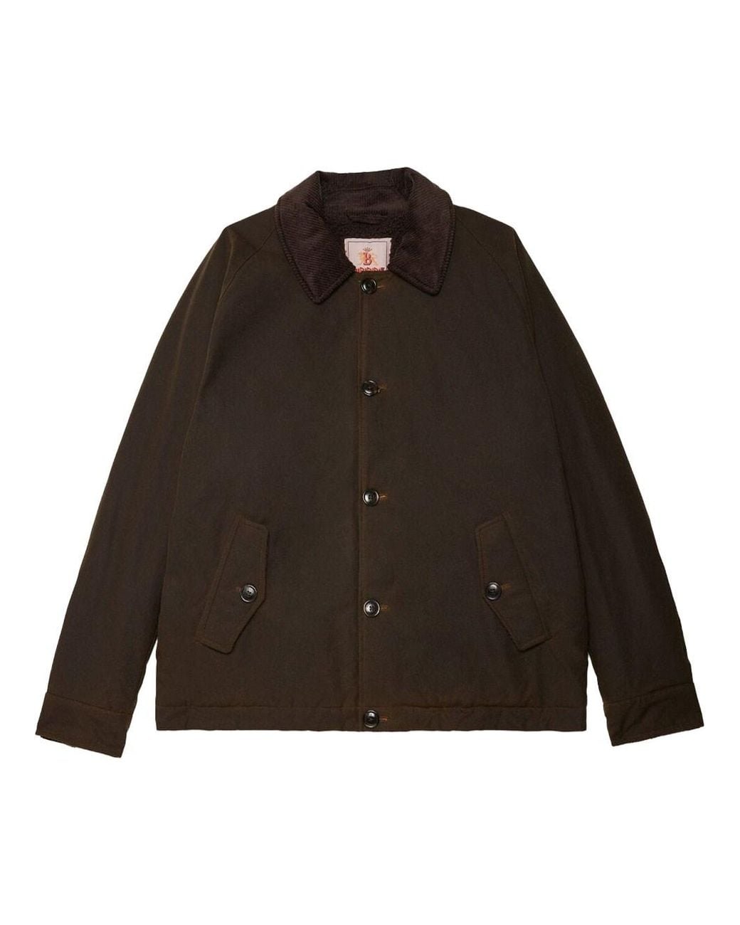 Baracuta Brown Waxed Deck Jacket for men