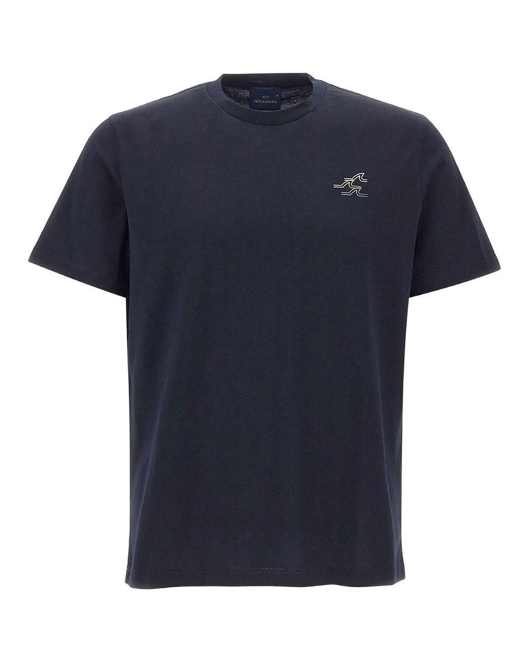 Paul & Shark Blue Logo T-Shirt for men