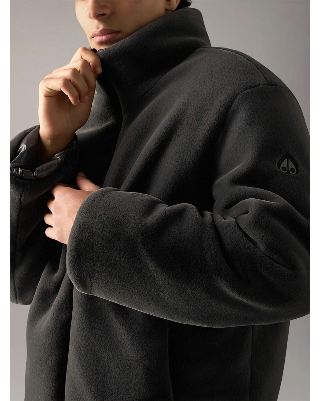 Moose Knuckles Black Reversible Kings Down Jacket for men