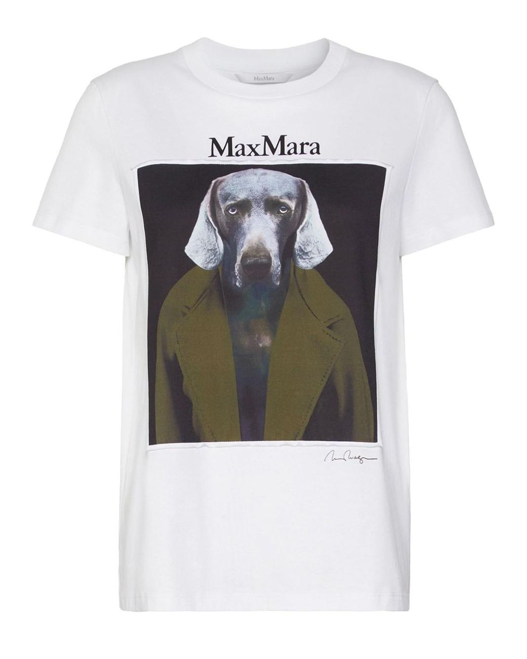 Max Mara White Calca T-Shirt