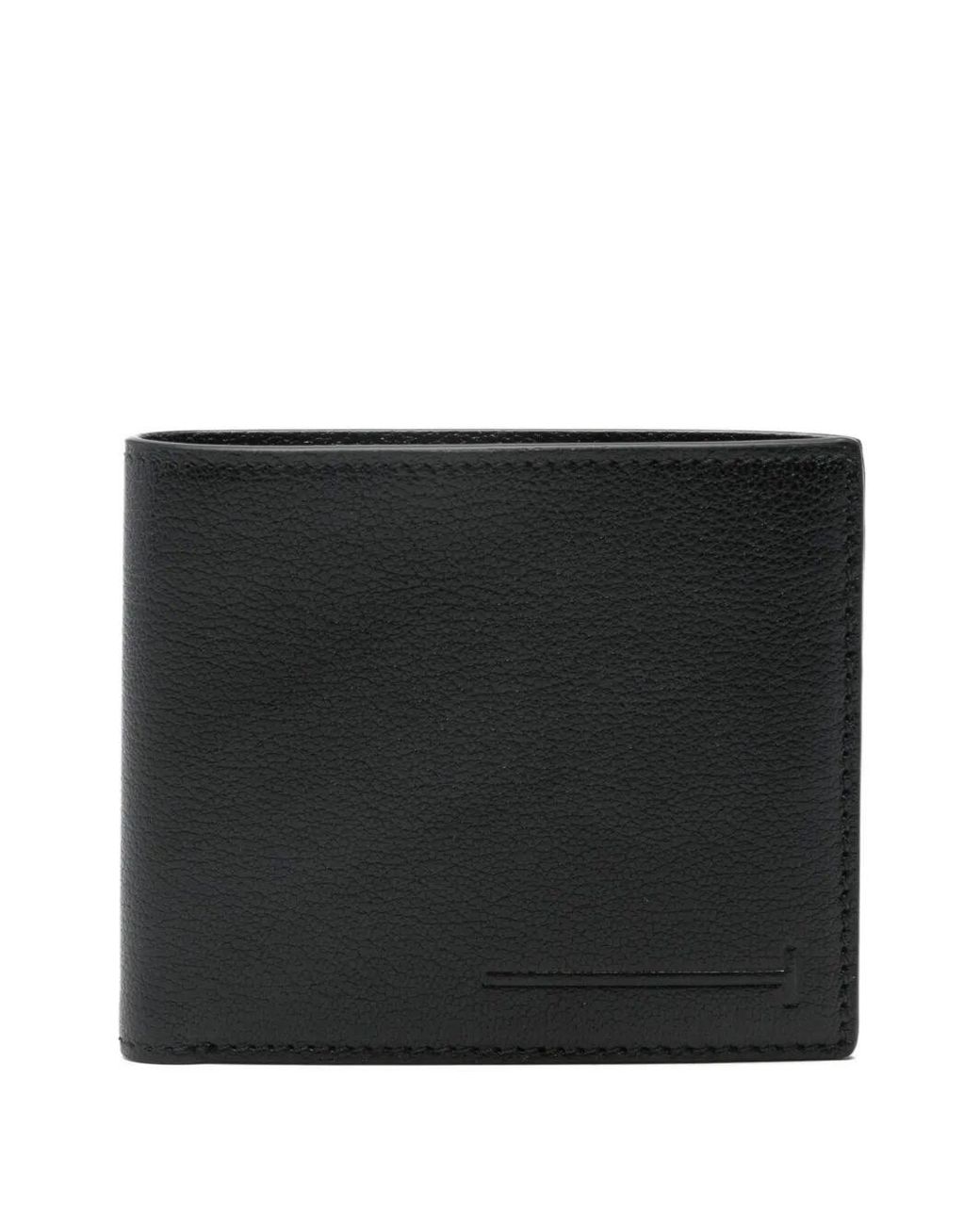 Tom Ford Black Leather Bifold Wallet for men