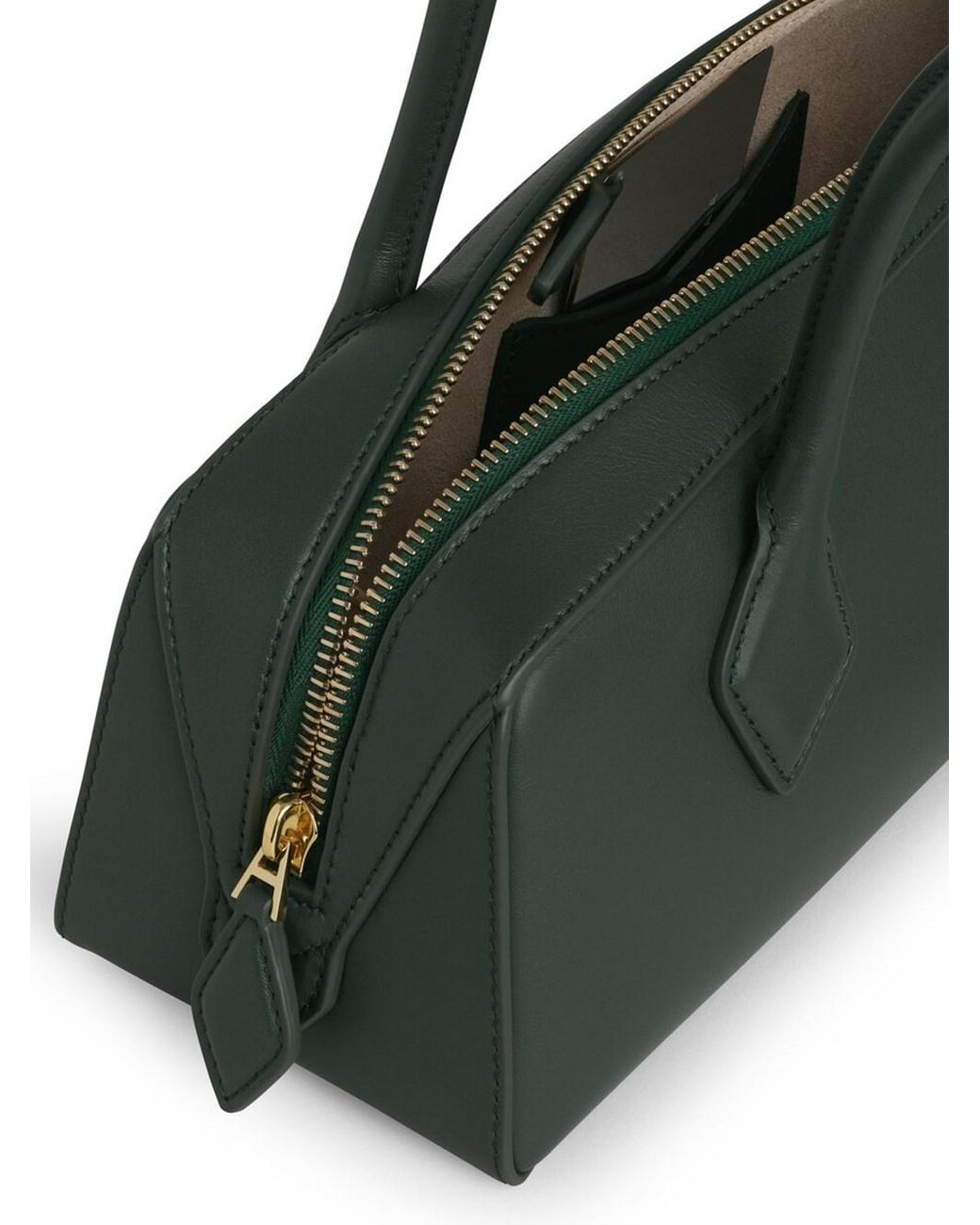 Alaïa Green Le Teckel Medium Calfskin Bag
