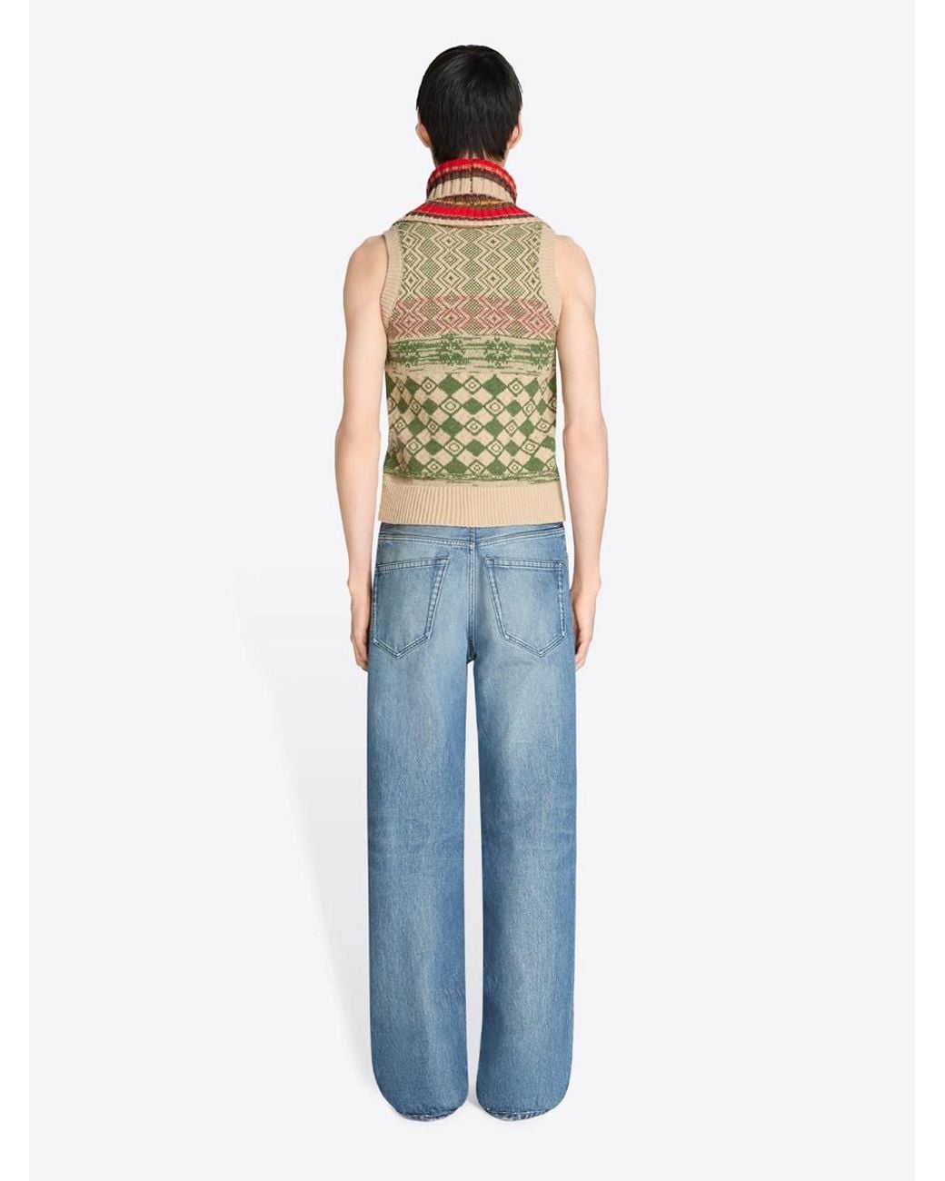 Dries Van Noten Blue Peyter Straight-Leg Jeans for men
