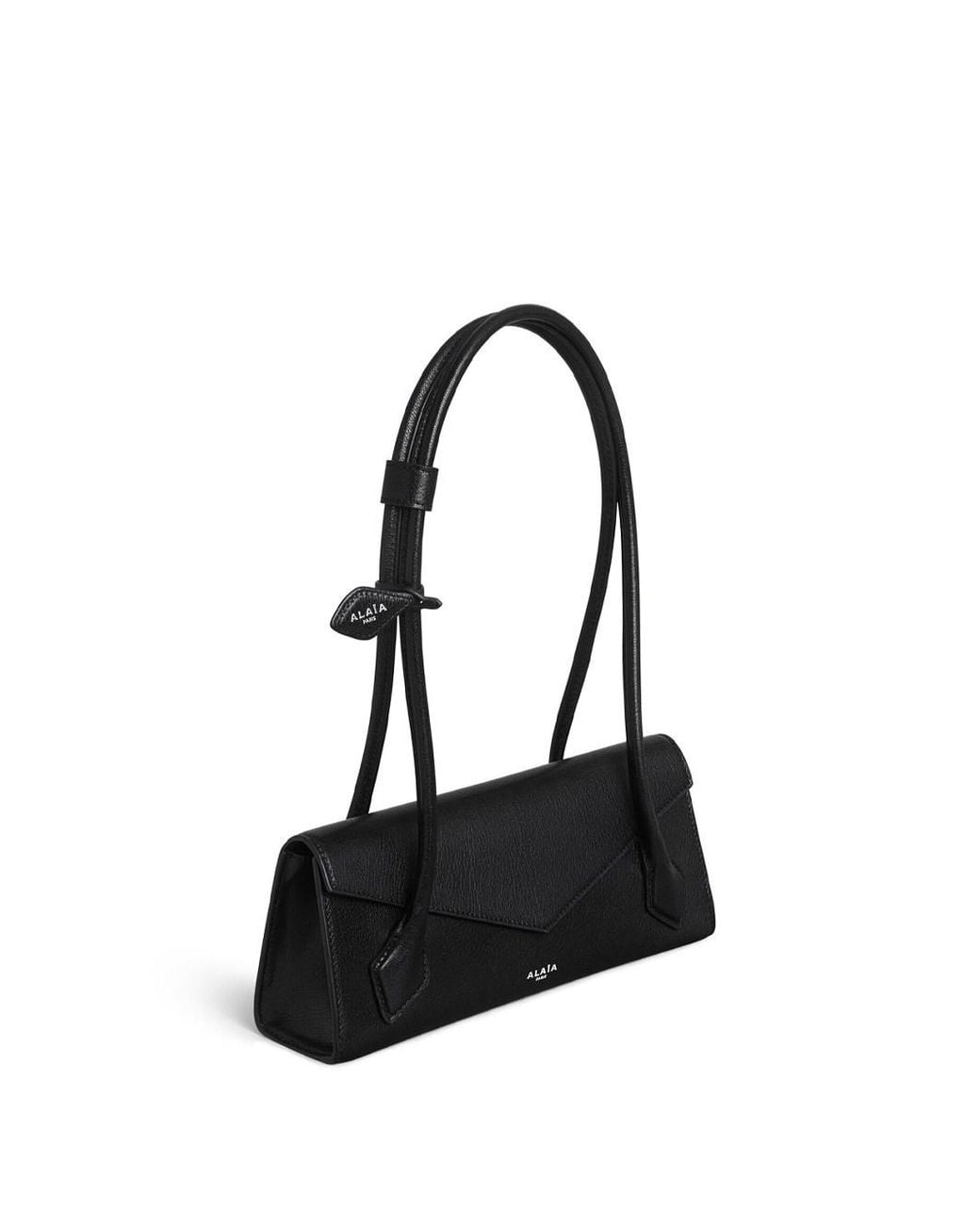 Alaïa White Small Le Teckel Flap Bag
