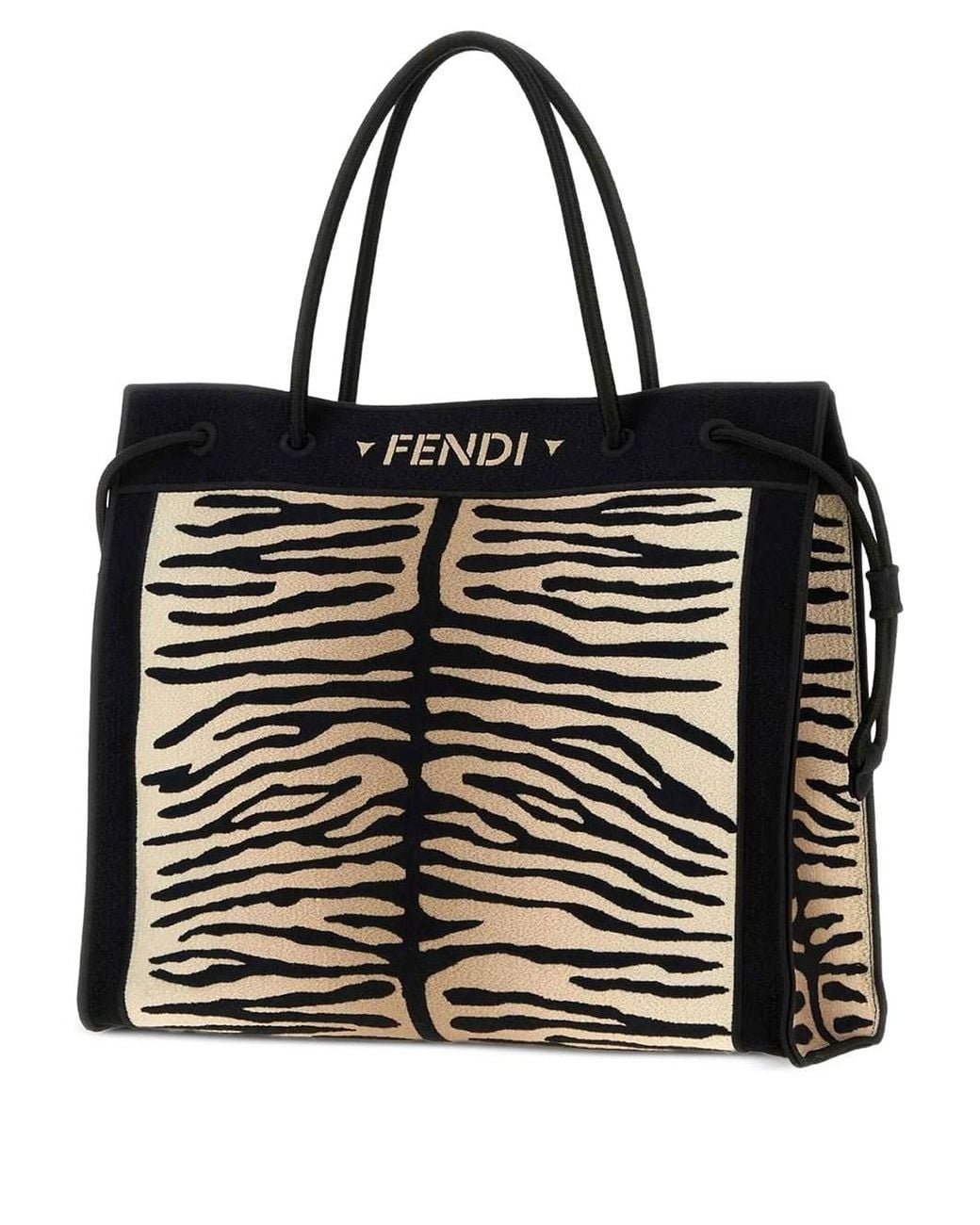 Fendi Black Shopper Magic Large