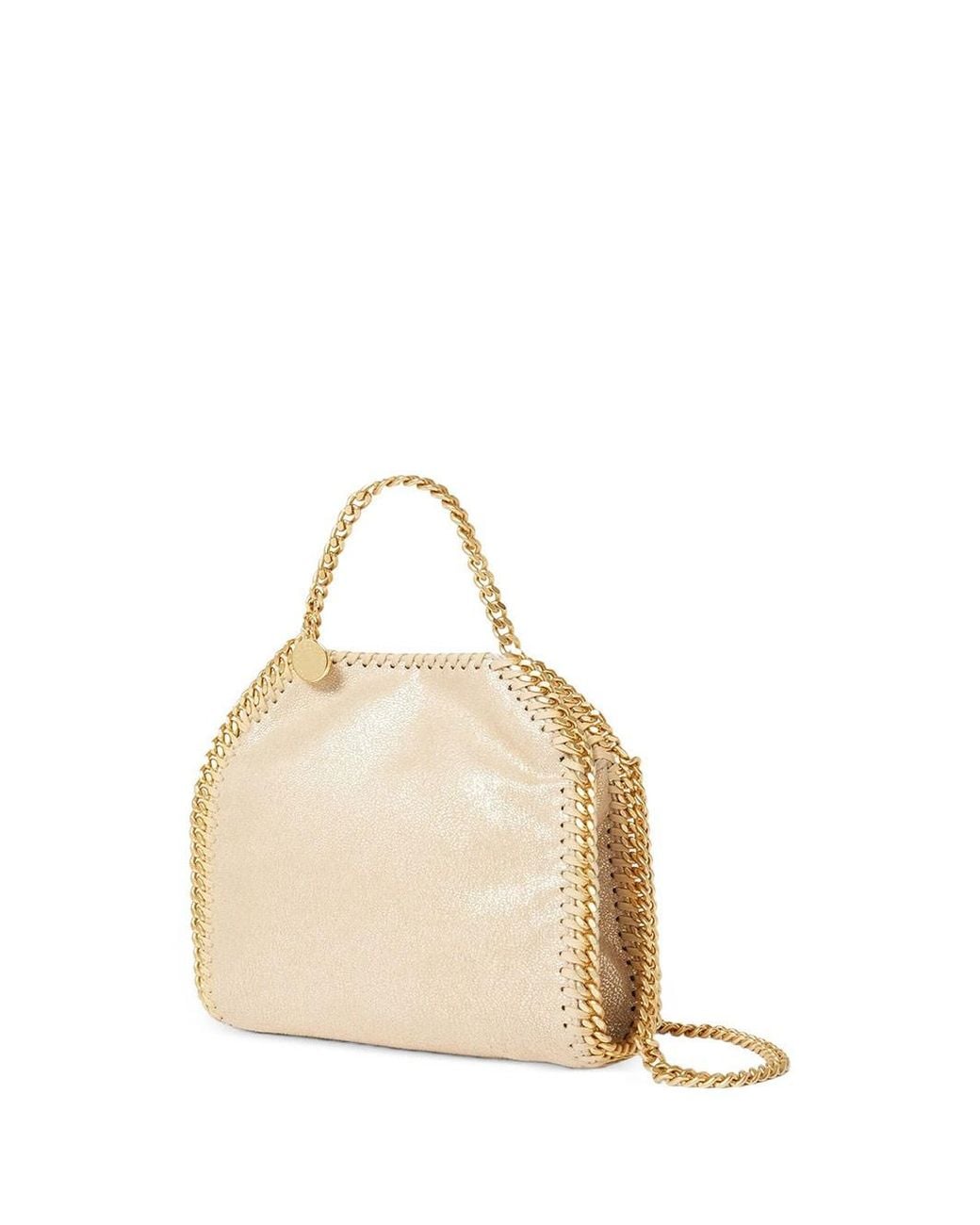 Stella McCartney Natural Mini Falabella Tote Bag