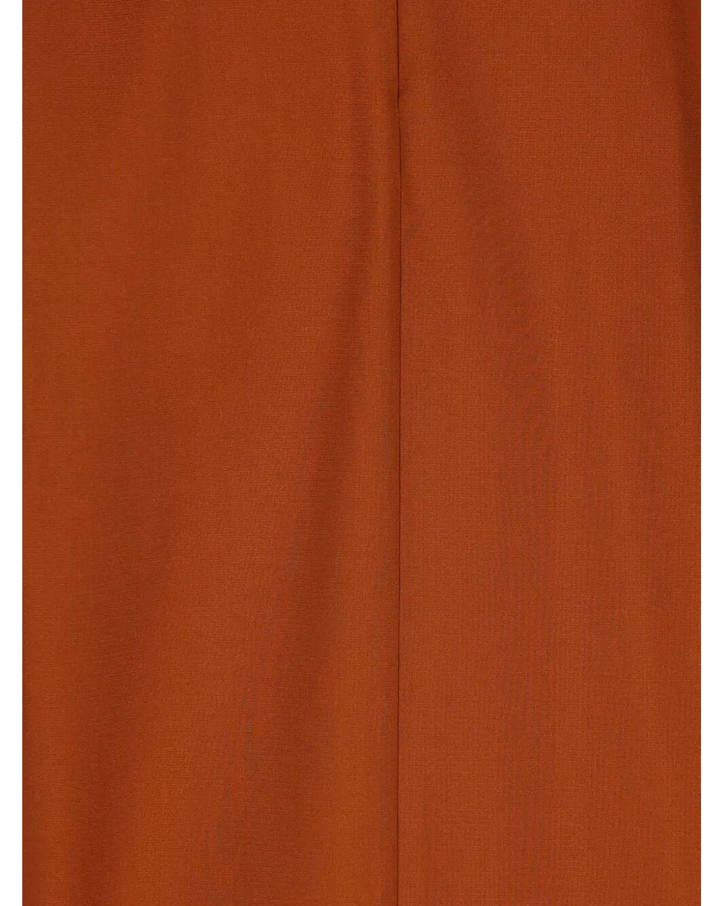 Saint Laurent Brown Organza Top