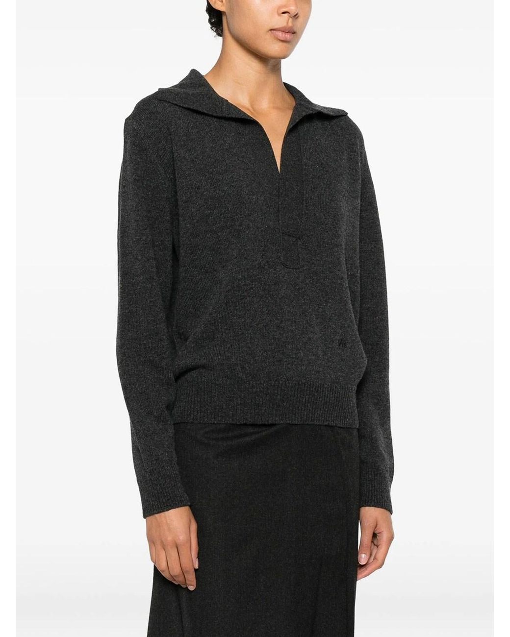 Victoria Beckham Black Genevieve Jumper