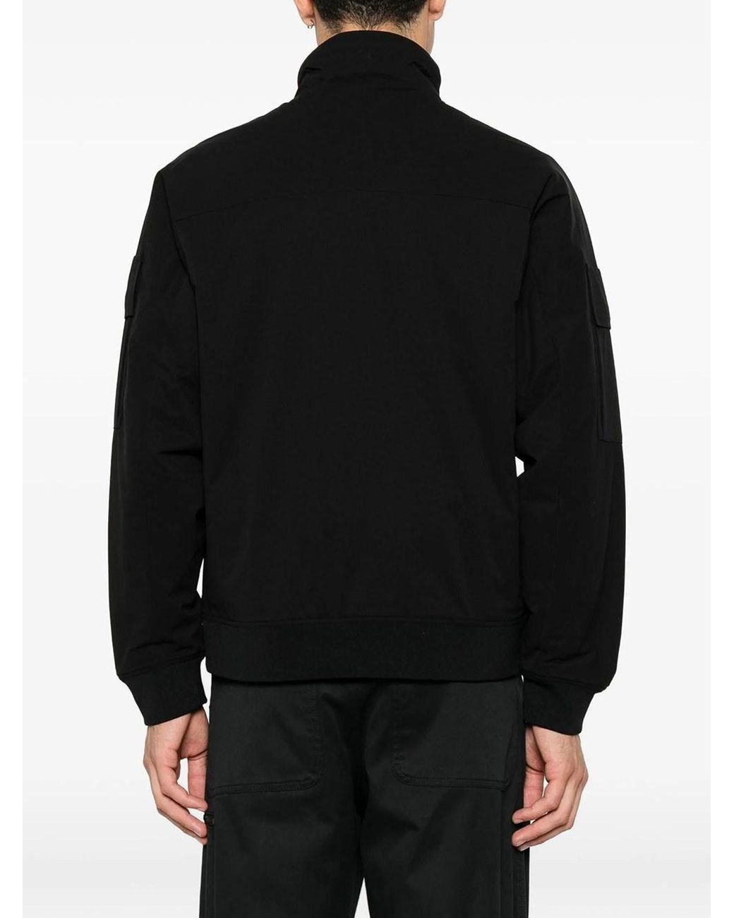 C P Company Black C.P.Company Giacca Metro-Tek Con Cappuccio for men
