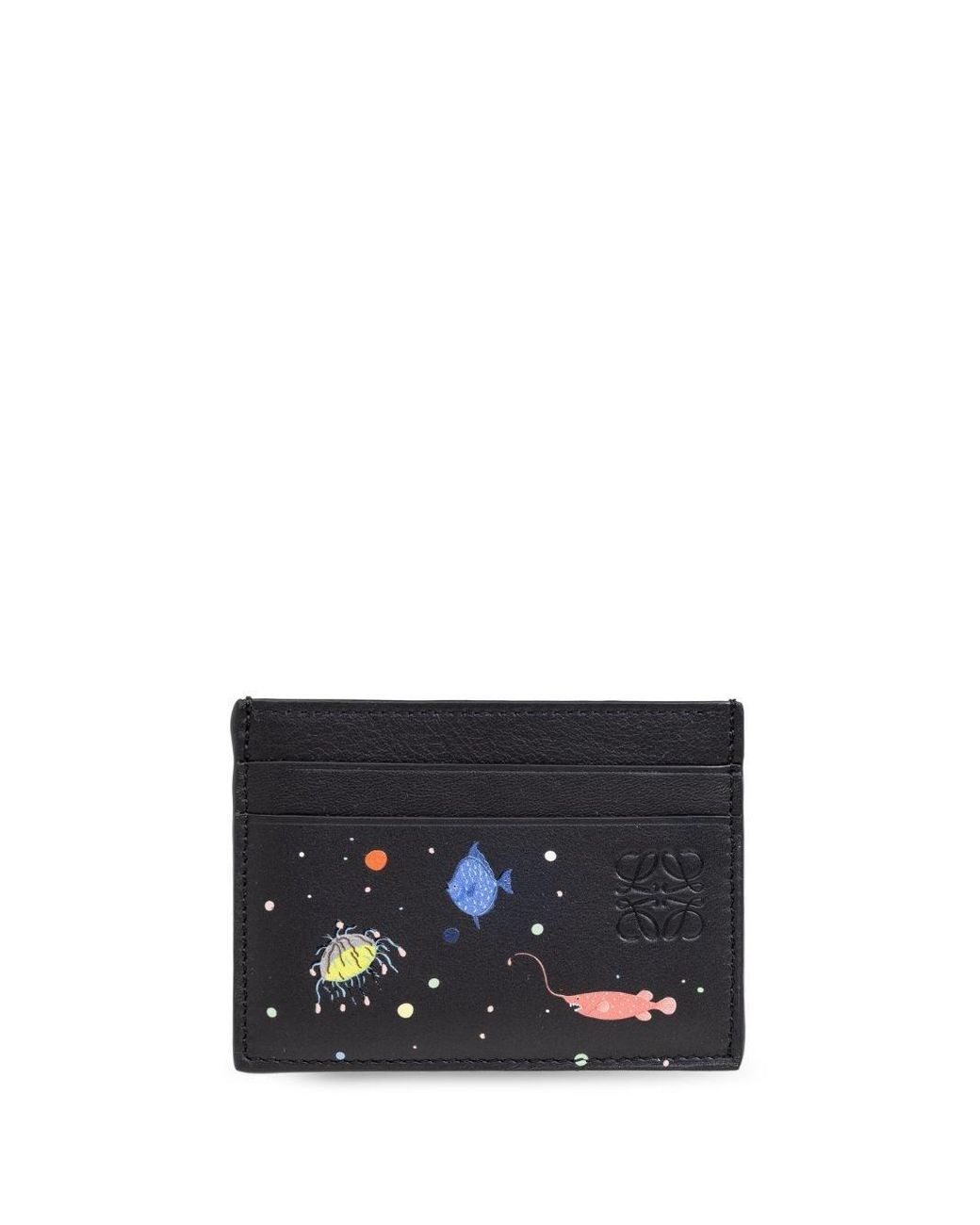 Loewe X Suna Fujita Deep Sea Card Holder in Blue for Men | Lyst