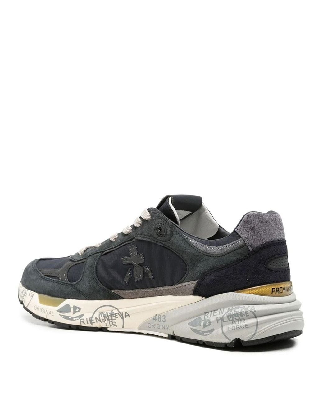 Premiata Blue Mase25 Sneakers for men
