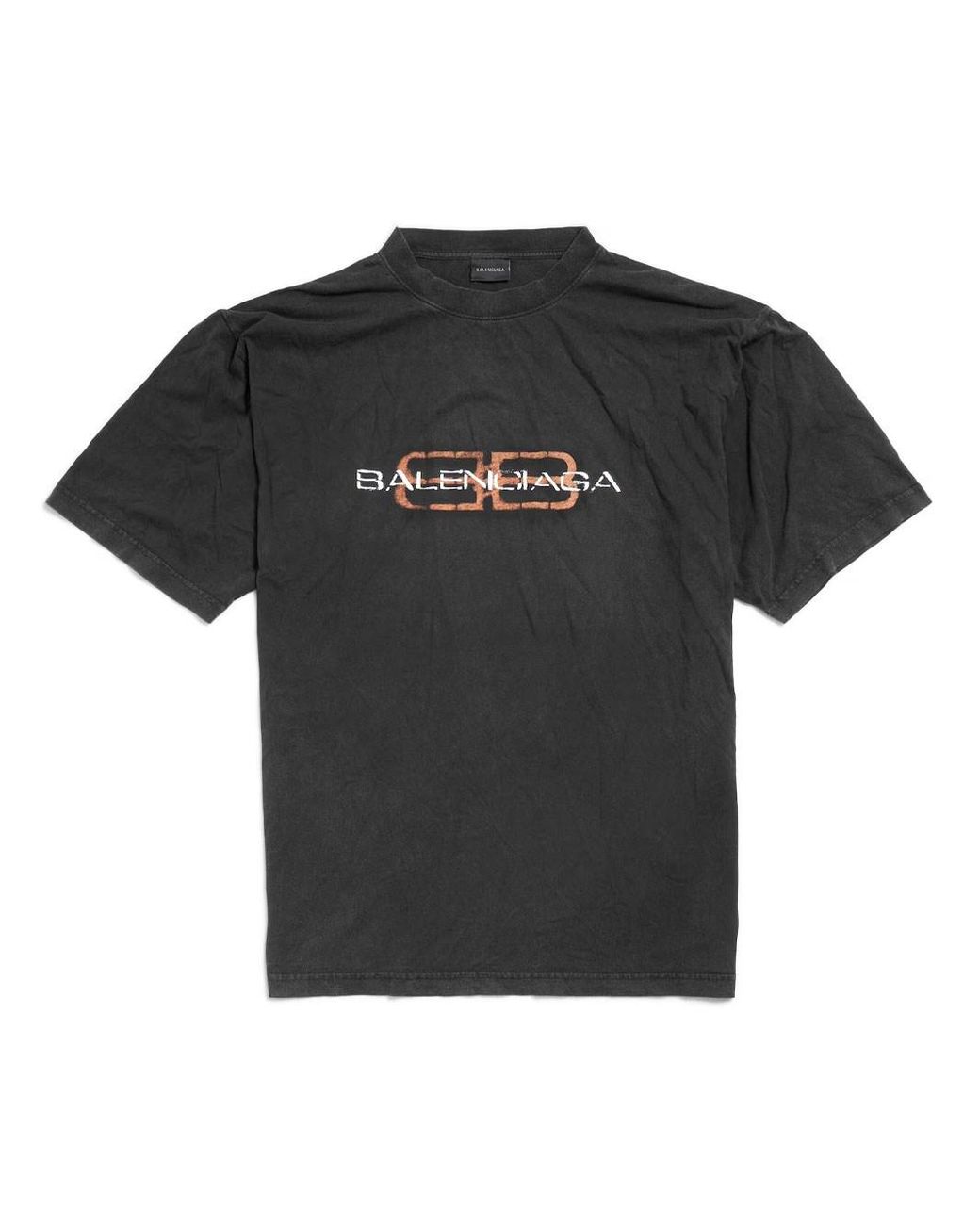 Balenciaga Black T-Shirts for men