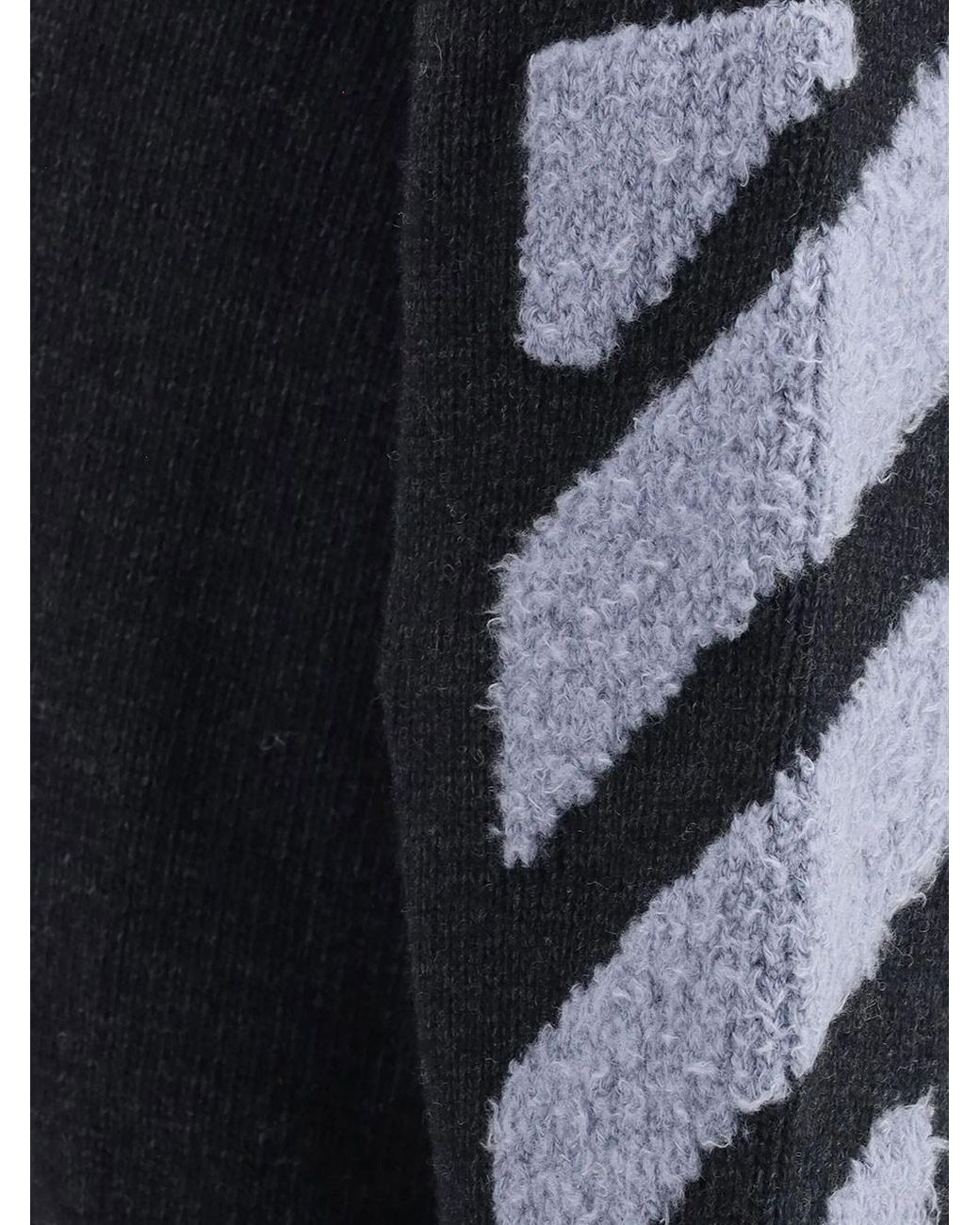 Off-White c/o Virgil Abloh Blue Maglia Girocollo for men