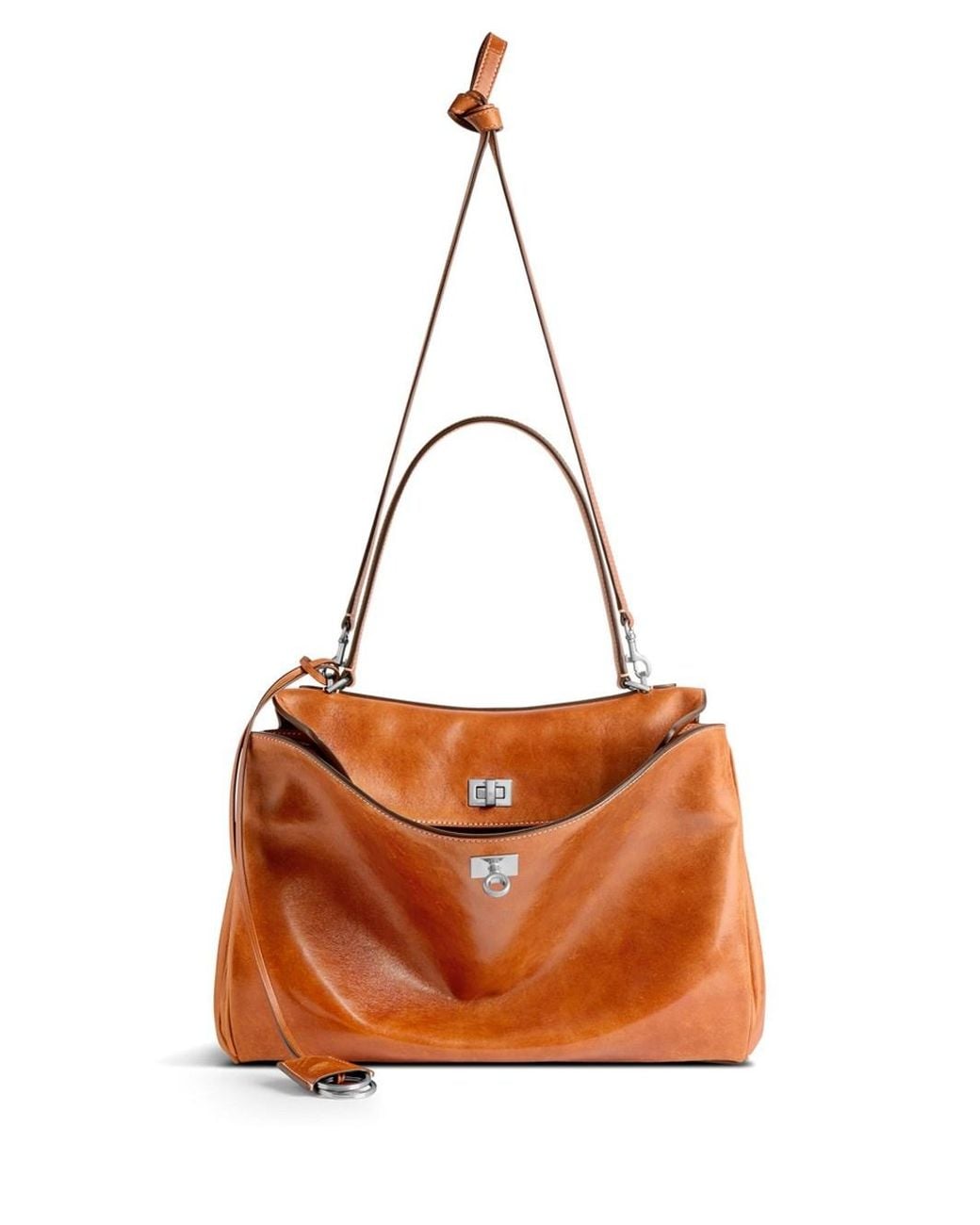 Balenciaga Brown Handbags