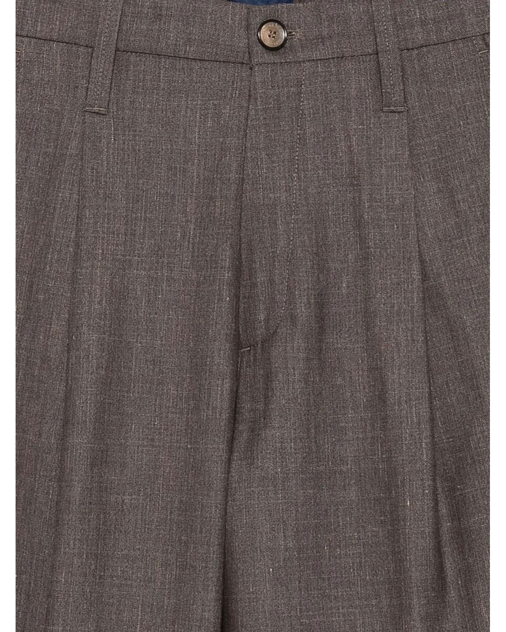 Paul & Shark Gray Como Jersely Trousers for men