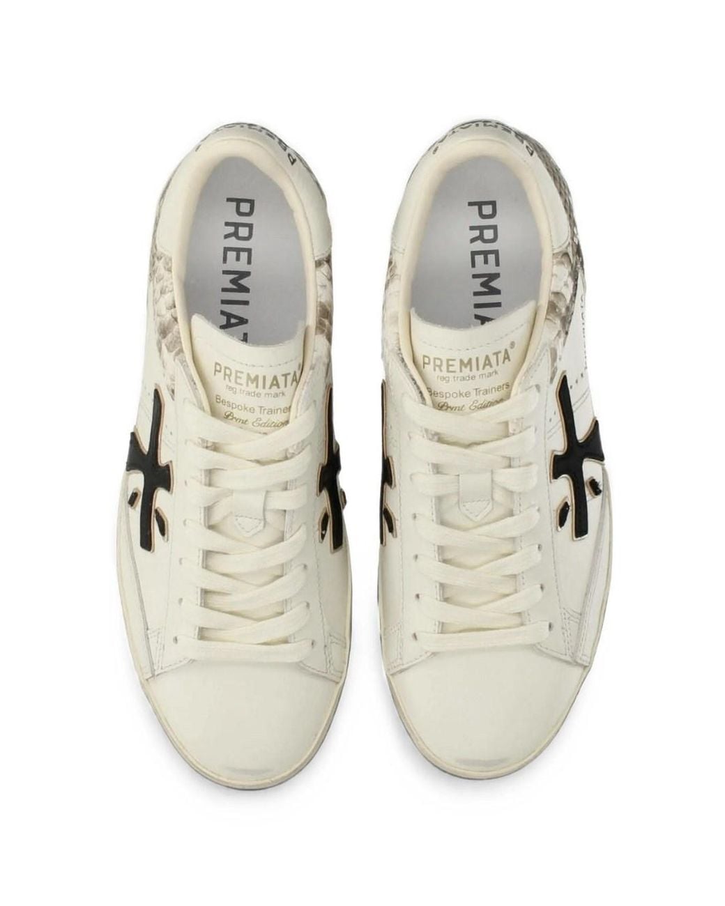 Premiata White Stevend Sneakers