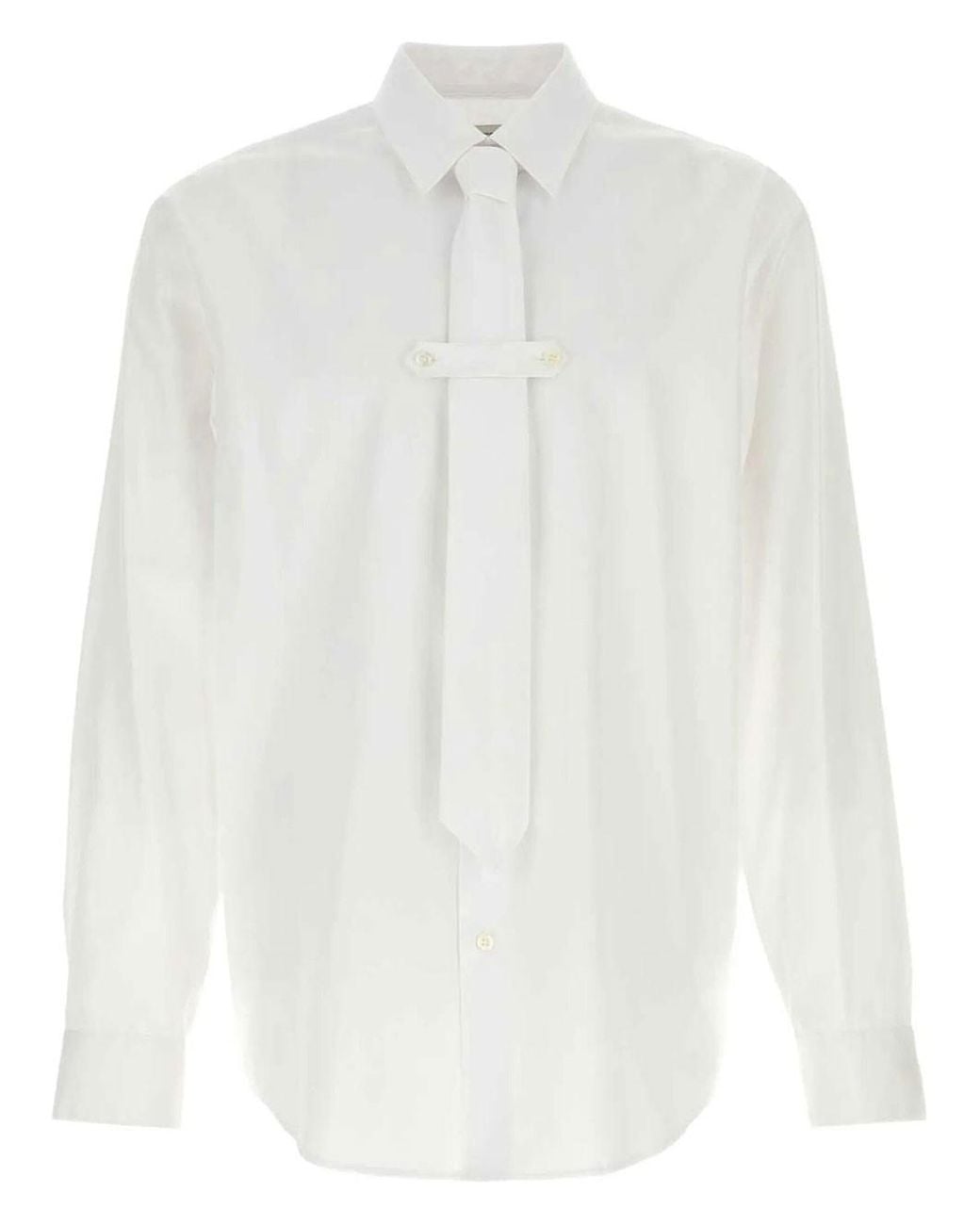 Dries Van Noten White Cilian 4314 M.W.Shirt Whi for men