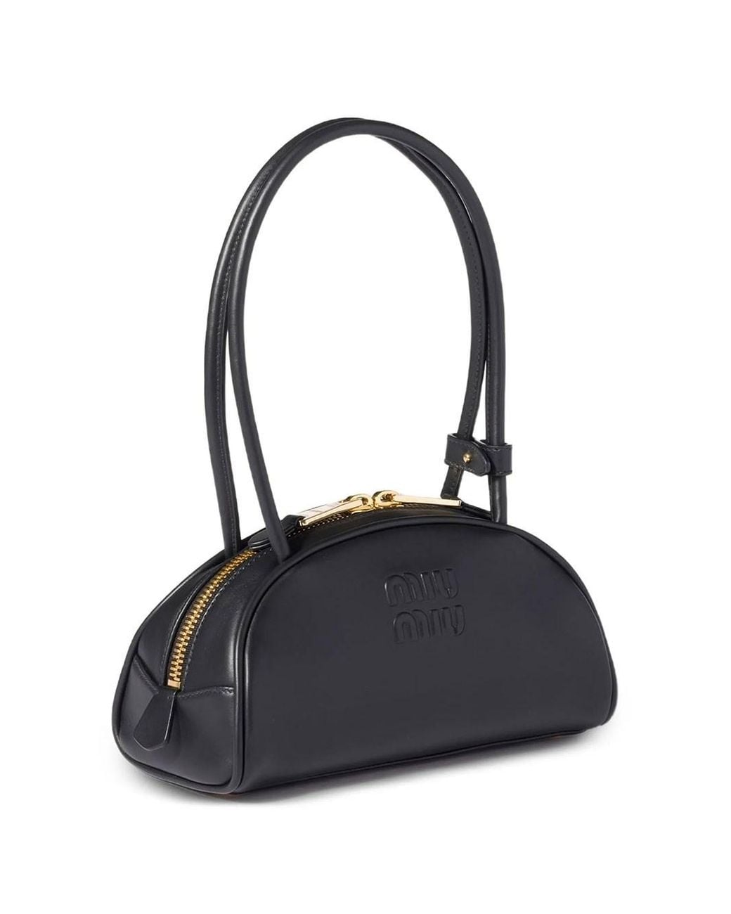 Miu Miu Black Borsa Beau Softy Piccola