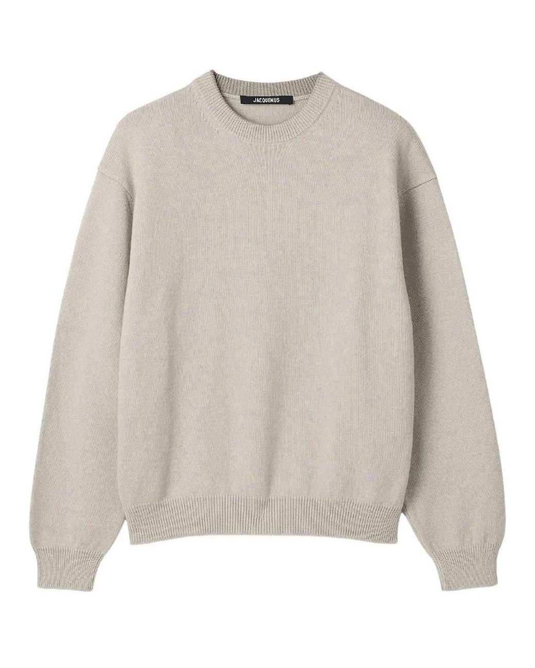 Jacquemus White "La Maille Moulin" for men