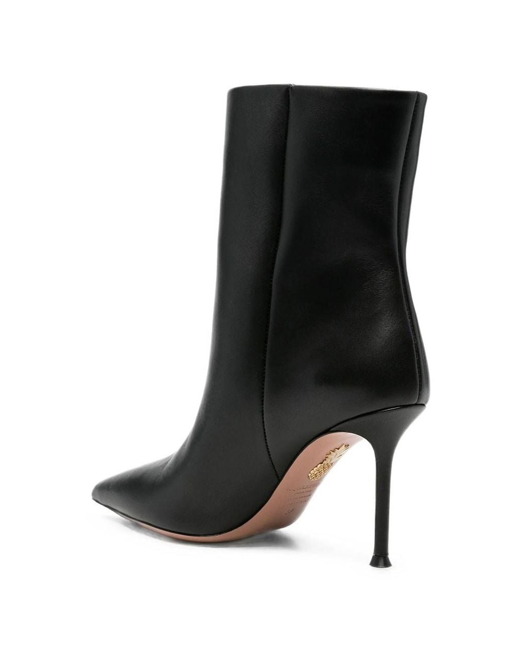 Aquazzura Black Stivaletti "Harper 85"