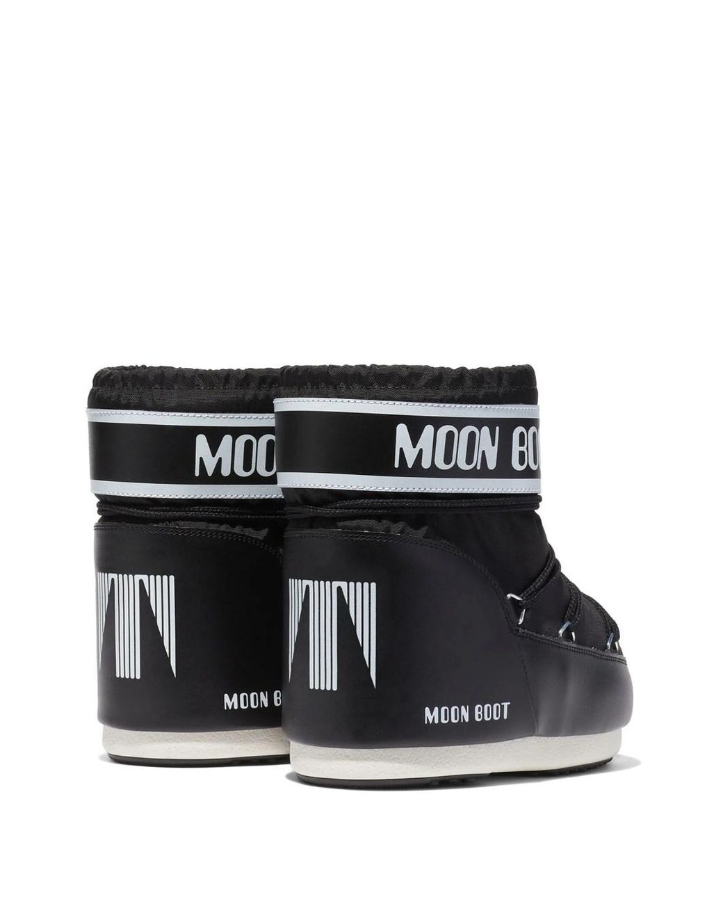 "Icon" Stivaletti Bassi di Moon Boot in Black